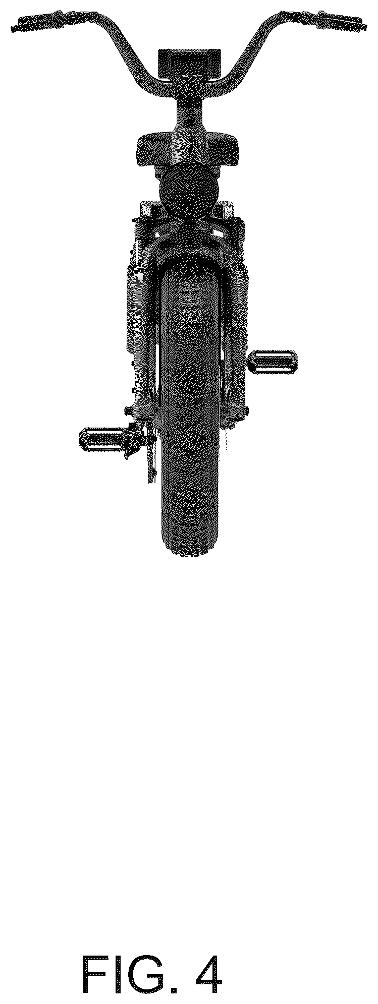 Patent USD1077685 Figure 4 – Electric bicycle