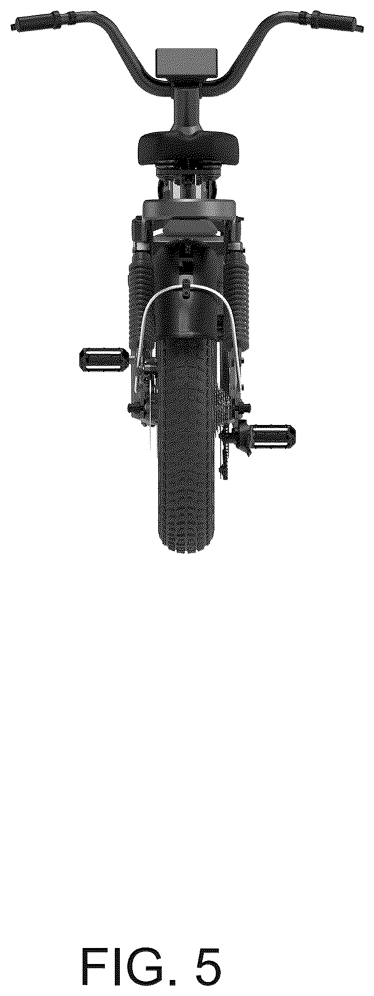 Patent USD1077685 Figure 5 – Electric bicycle