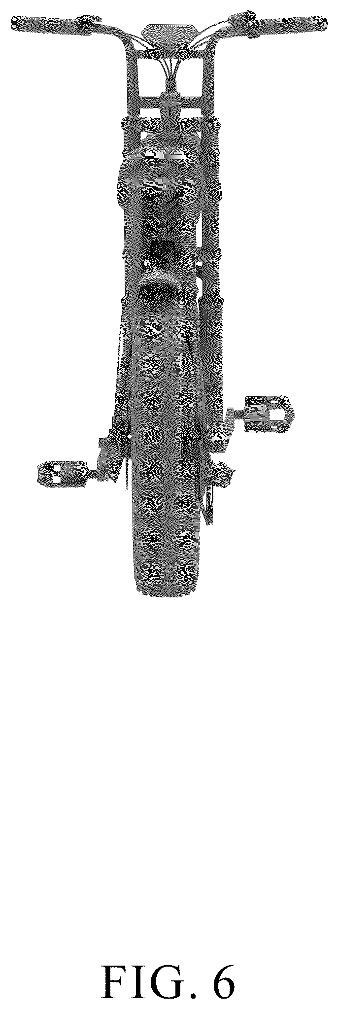 Patent USD1077686 Figure 6 – Electric bicycle