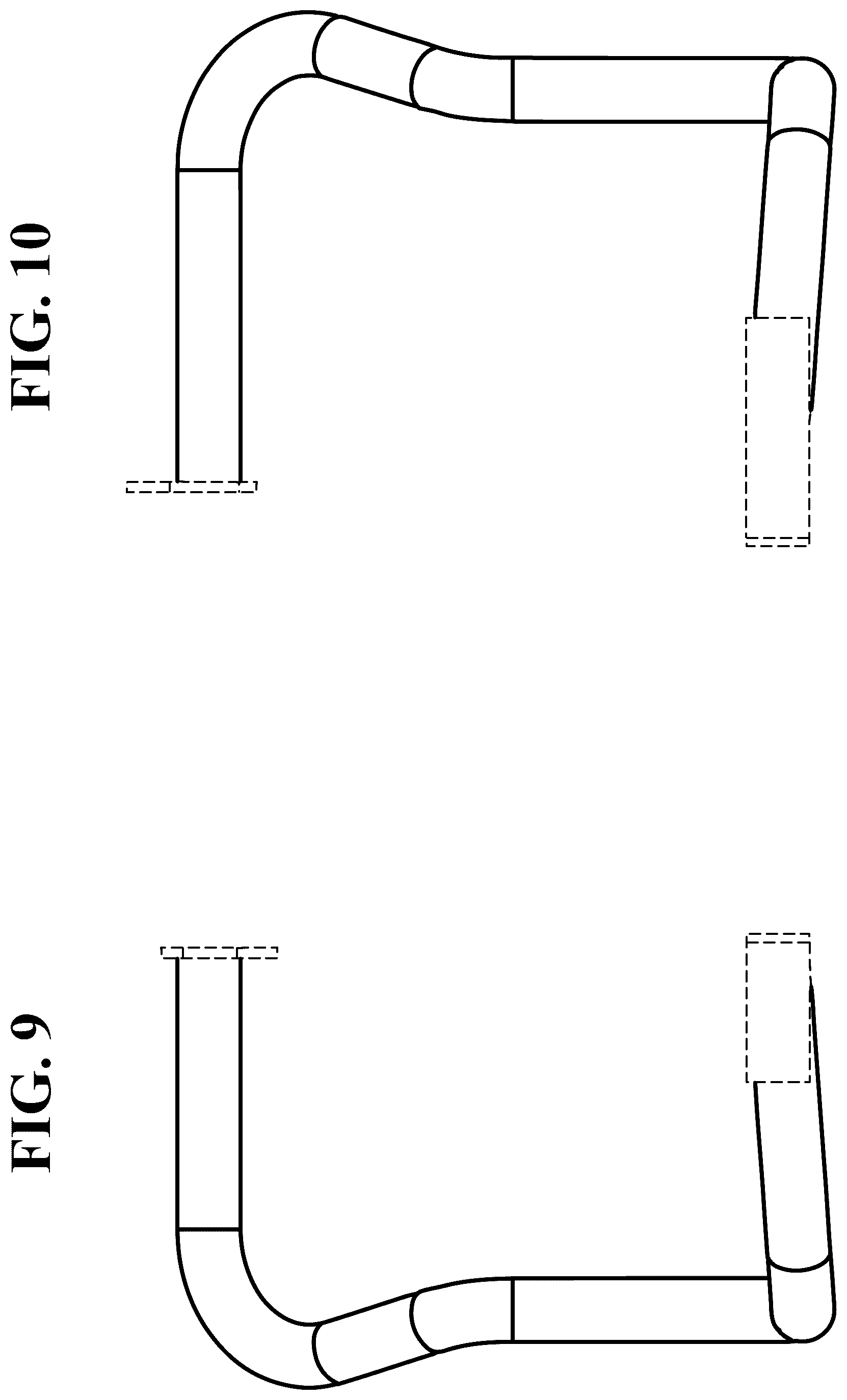 Patent USD1077687 Figure 6 – Pair of motorcycle highway bars