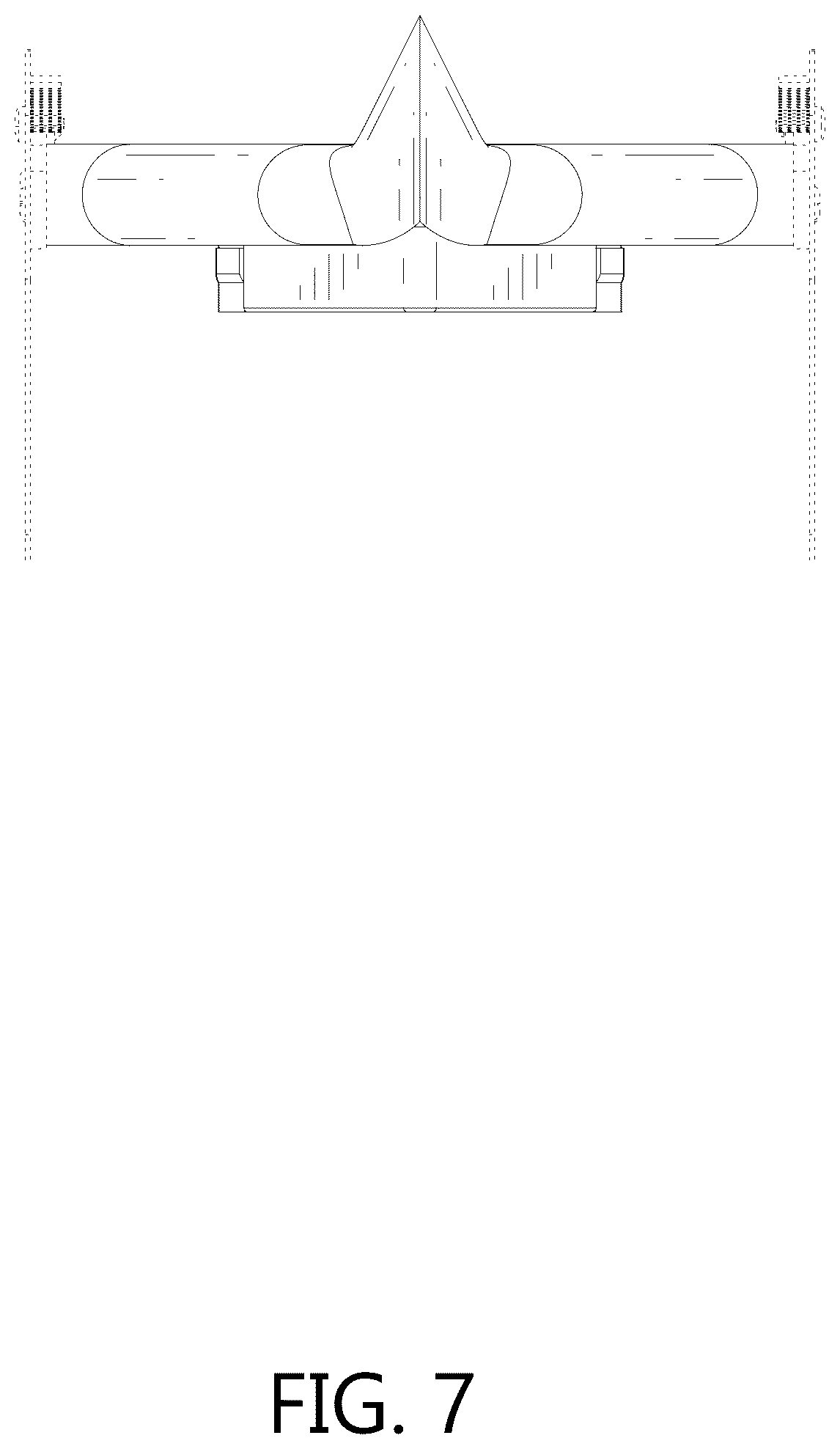Patent USD1077688 Figure 7 – Motorcycle sissybar