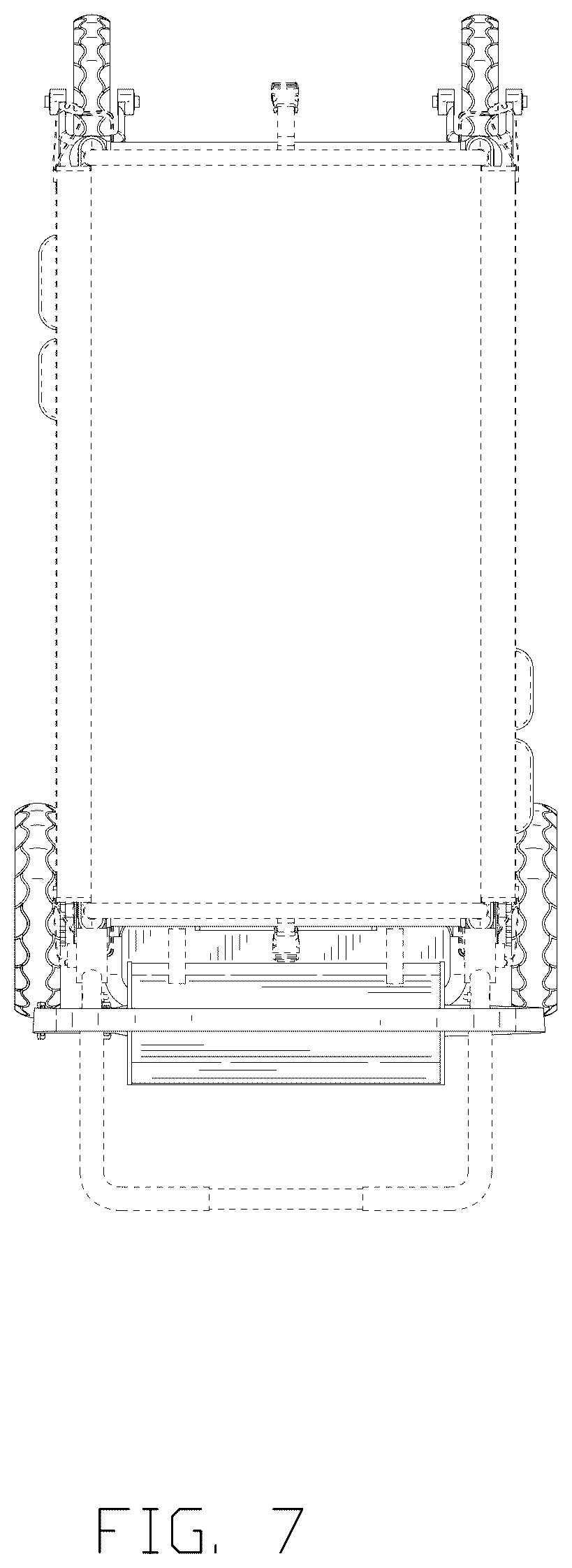 Patent USD1077689 Figure 7 – Stroller