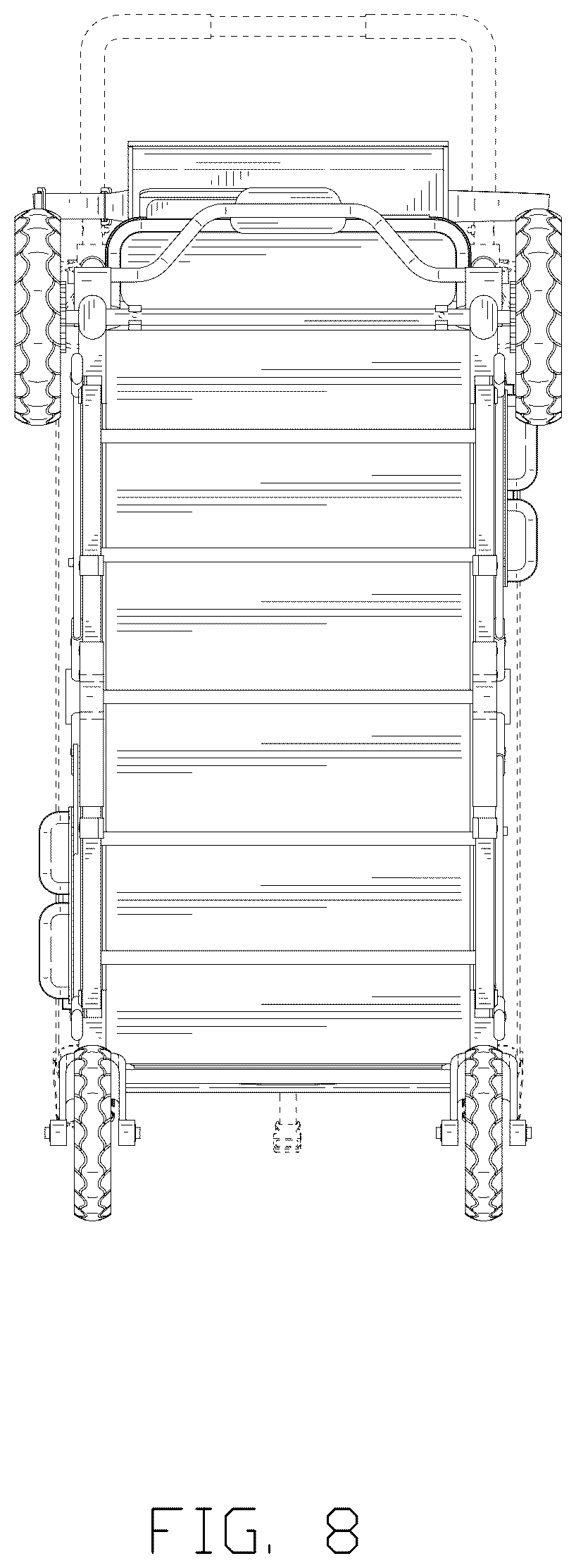 Patent USD1077689 Figure 8 – Stroller