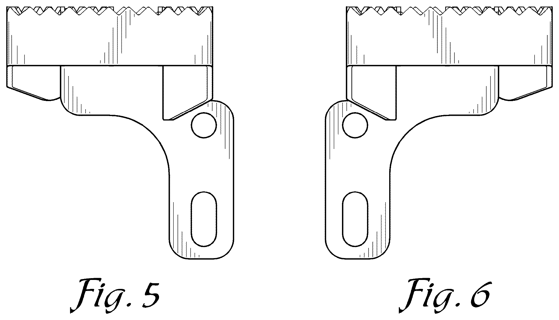 Patent USD1077692 Figure 3 – Step attachment for a trailer hitch