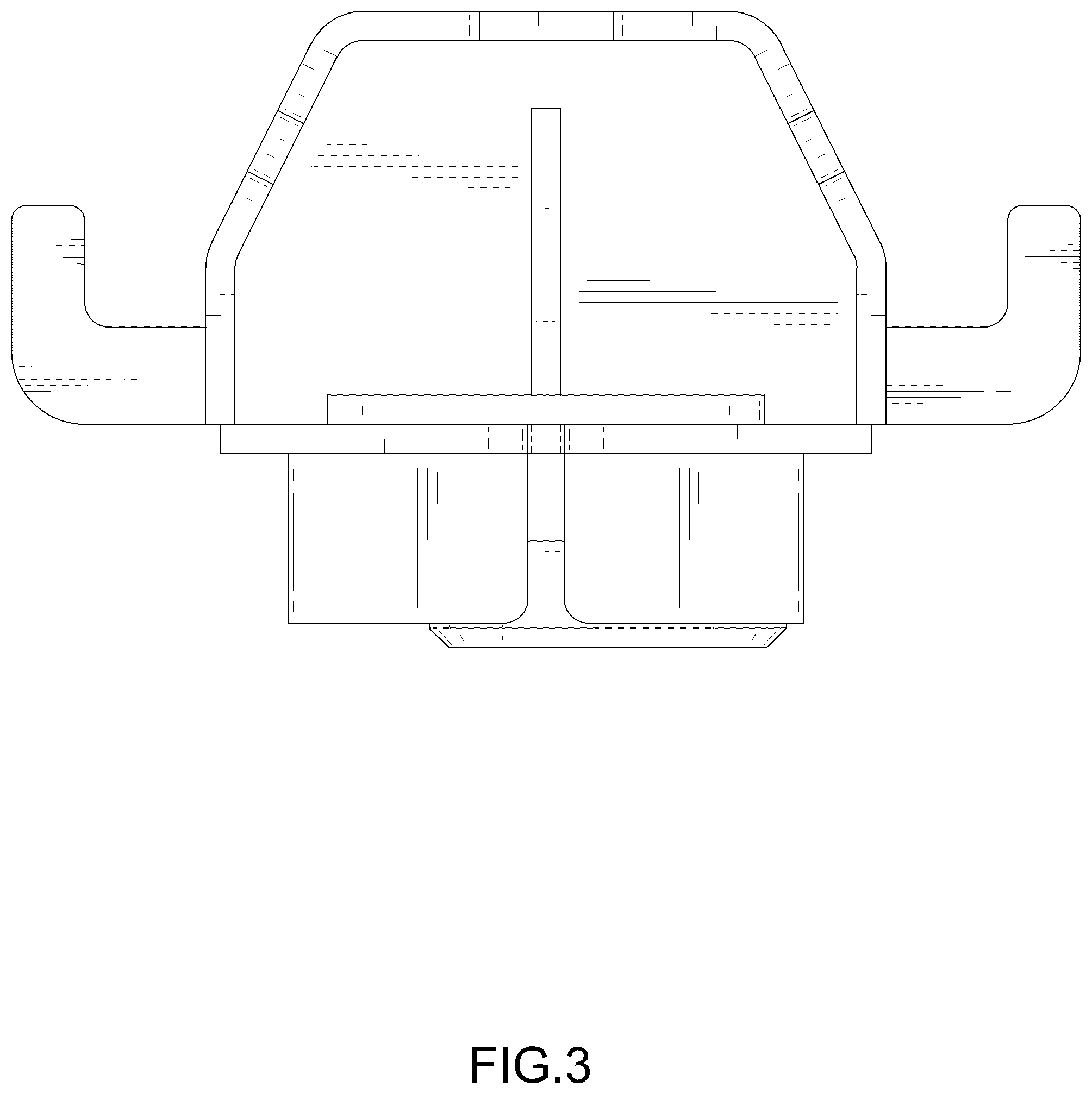 Patent USD1077693 Figure 3 – Trailer coupler lock