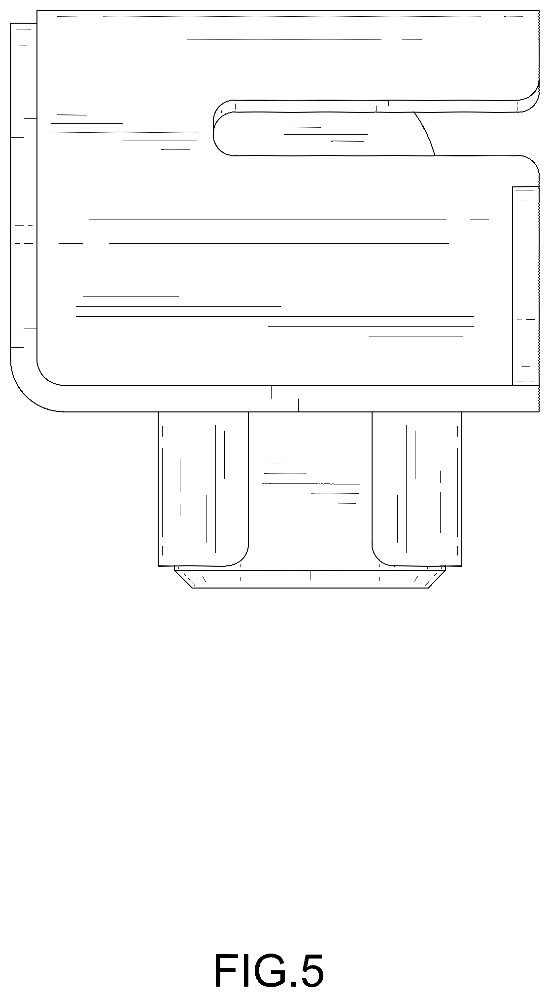 Patent USD1077693 Figure 5 – Trailer coupler lock