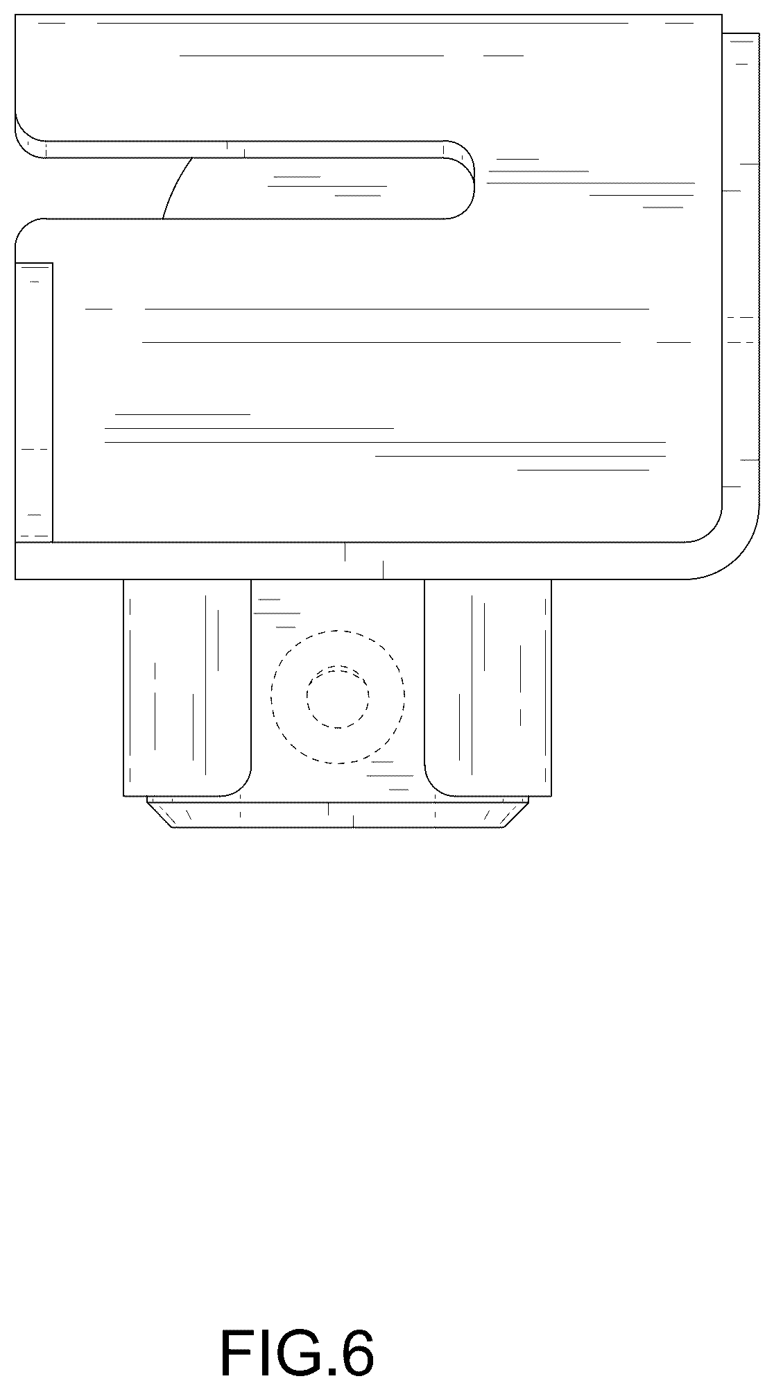 Patent USD1077693 Figure 6 – Trailer coupler lock
