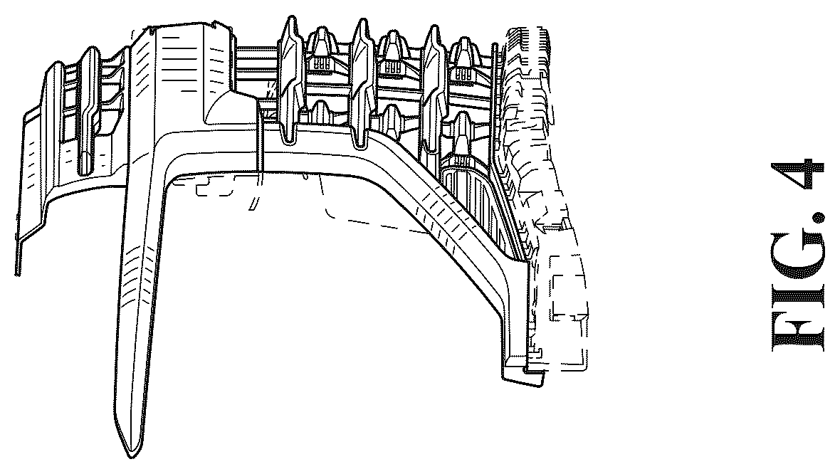Patent USD1077694 Figure 4 – Vehicle grille