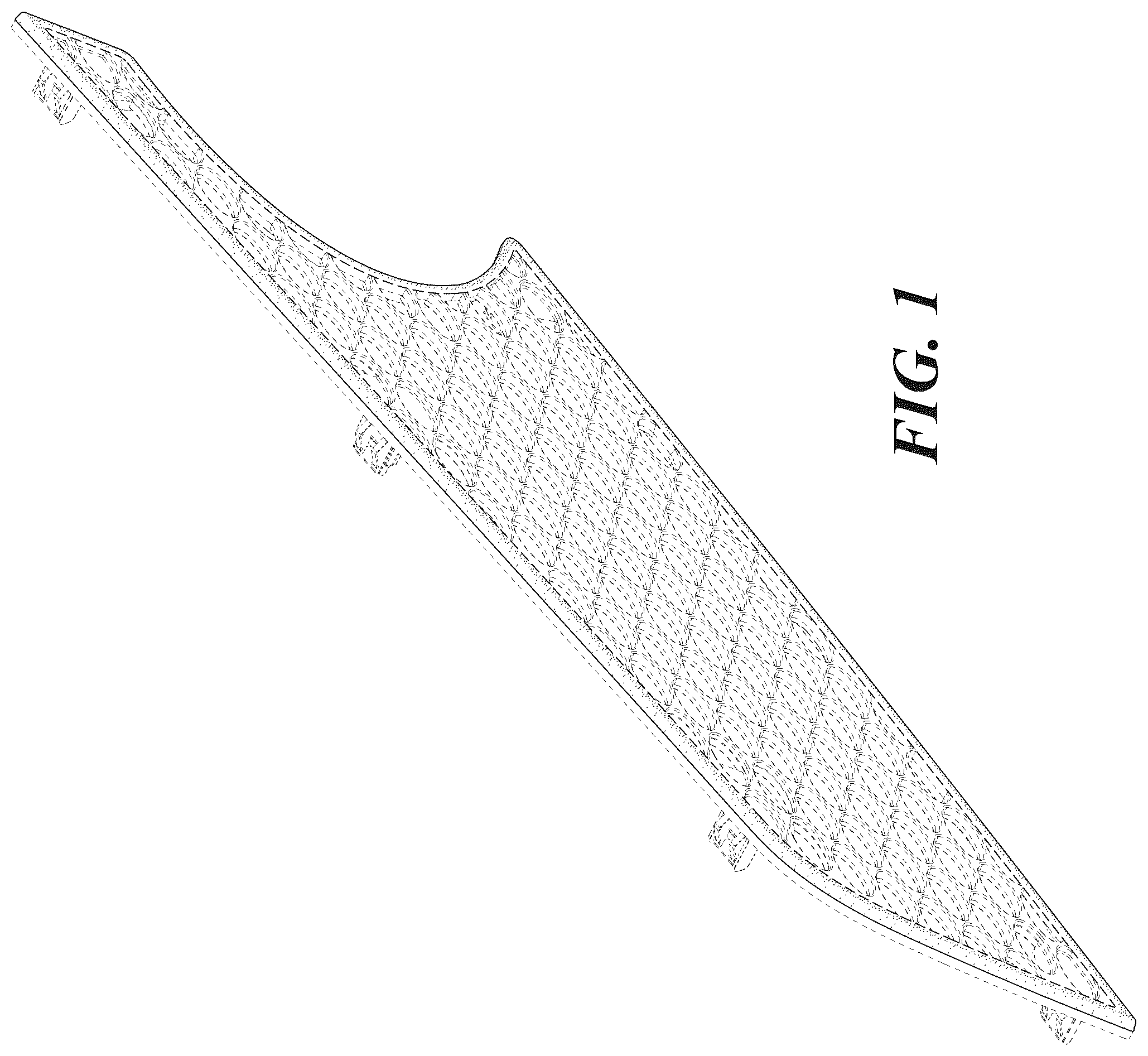 Patent USD1077695 Figure 1 – Air intake grille