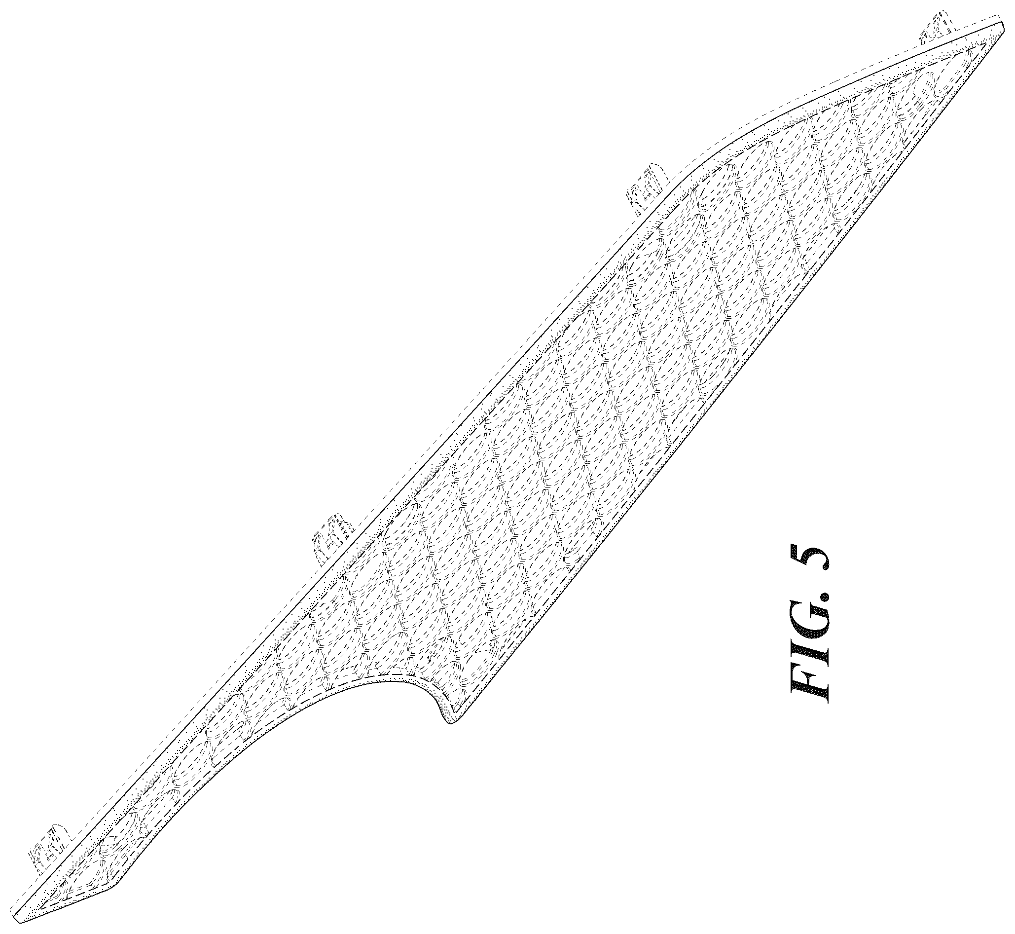 Patent USD1077695 Figure 4 – Air intake grille