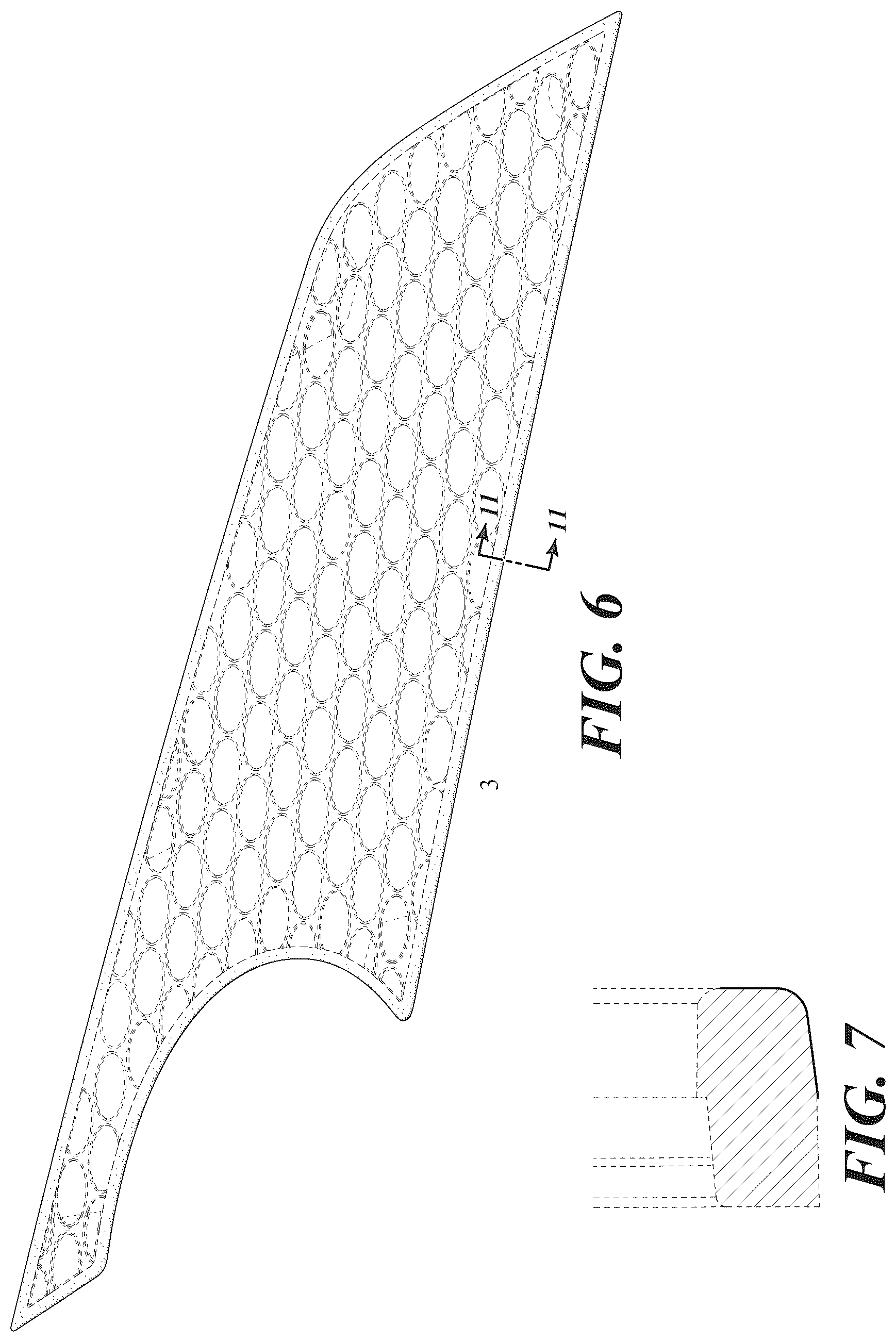 Patent USD1077695 Figure 5 – Air intake grille