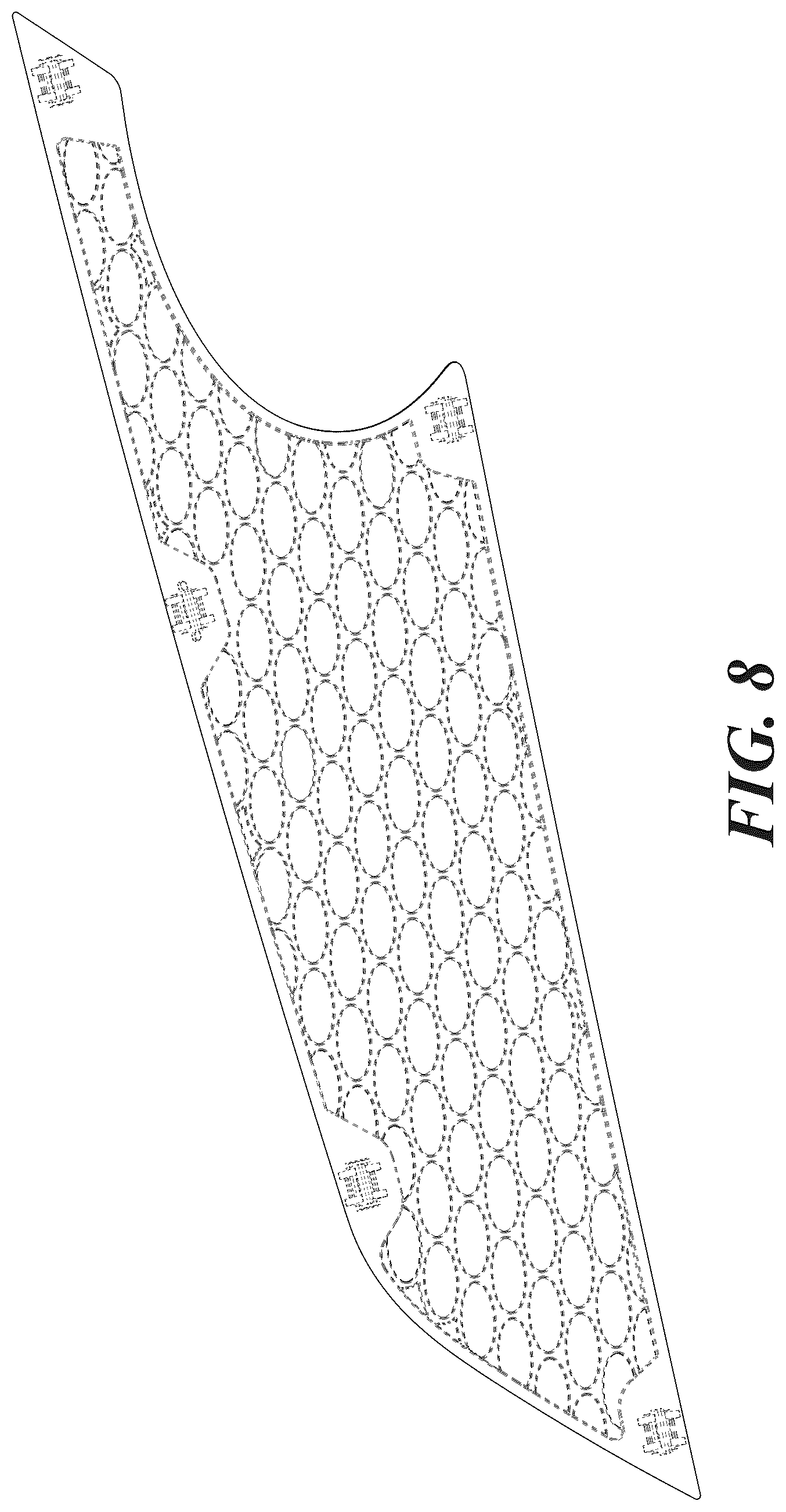Patent USD1077695 Figure 6 – Air intake grille