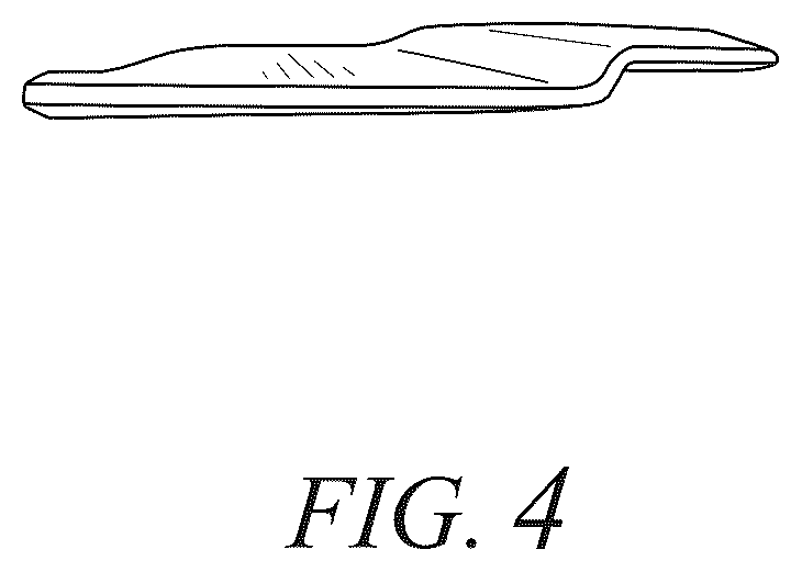 Patent USD1077696 Figure 4 – Vehicle front lower fascia