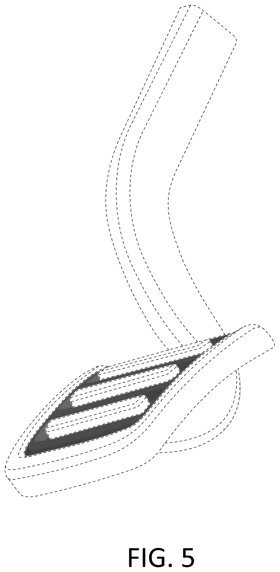Patent USD1077698 Figure 4 – Vehicle pedal
