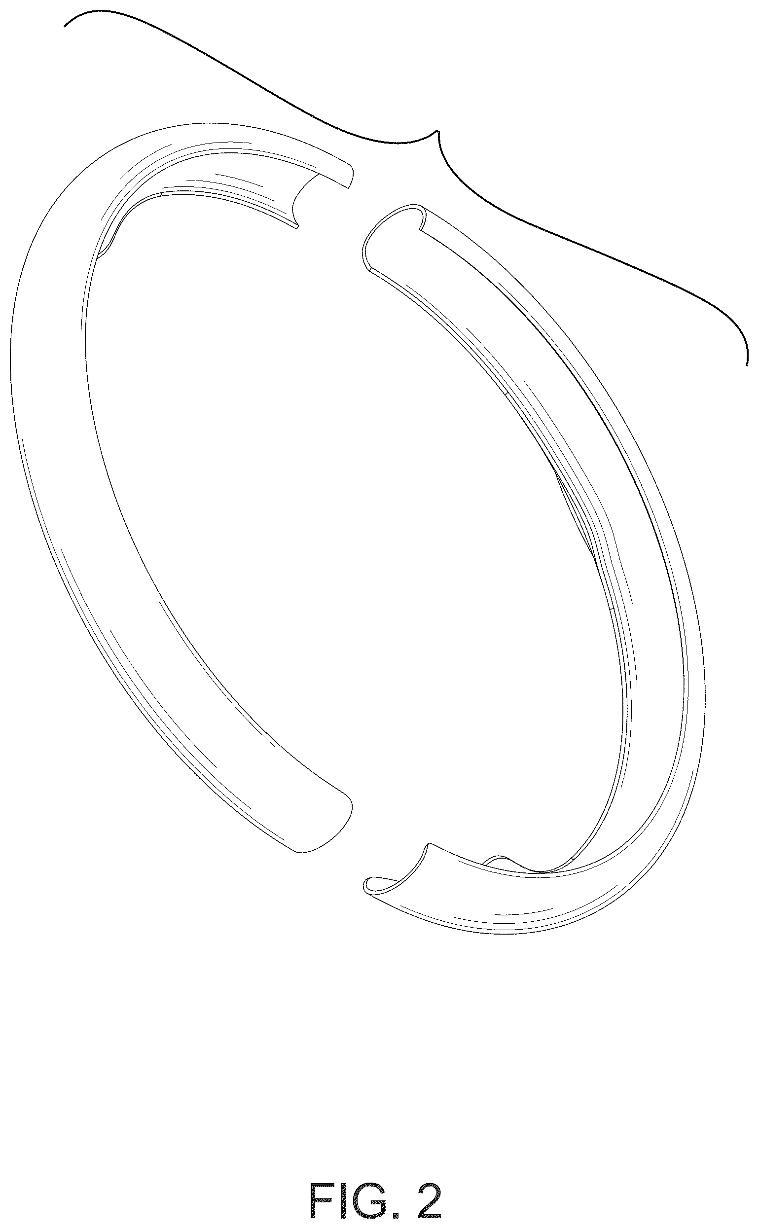 Patent USD1077699 Figure 2 – Steering wheel cover