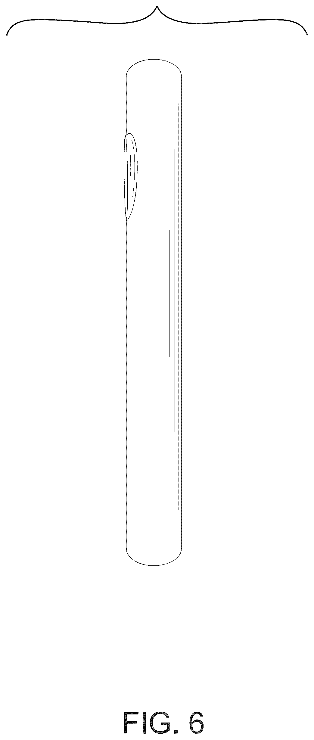 Patent USD1077699 Figure 6 – Steering wheel cover