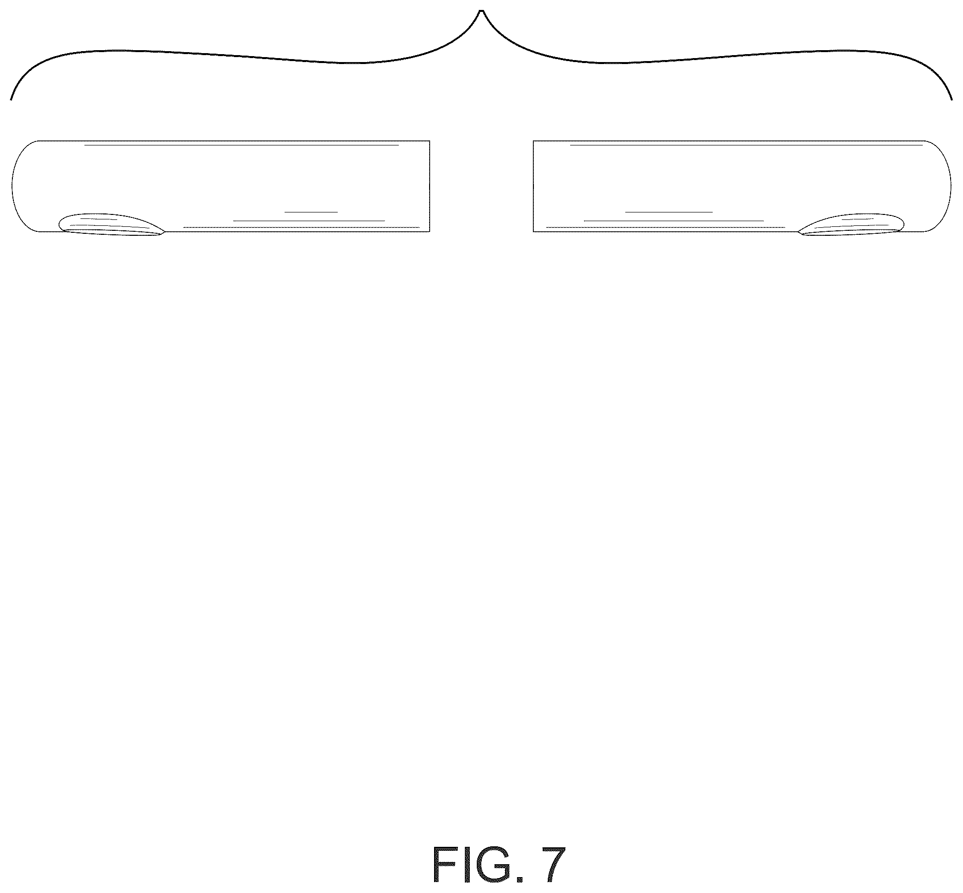 Patent USD1077699 Figure 7 – Steering wheel cover