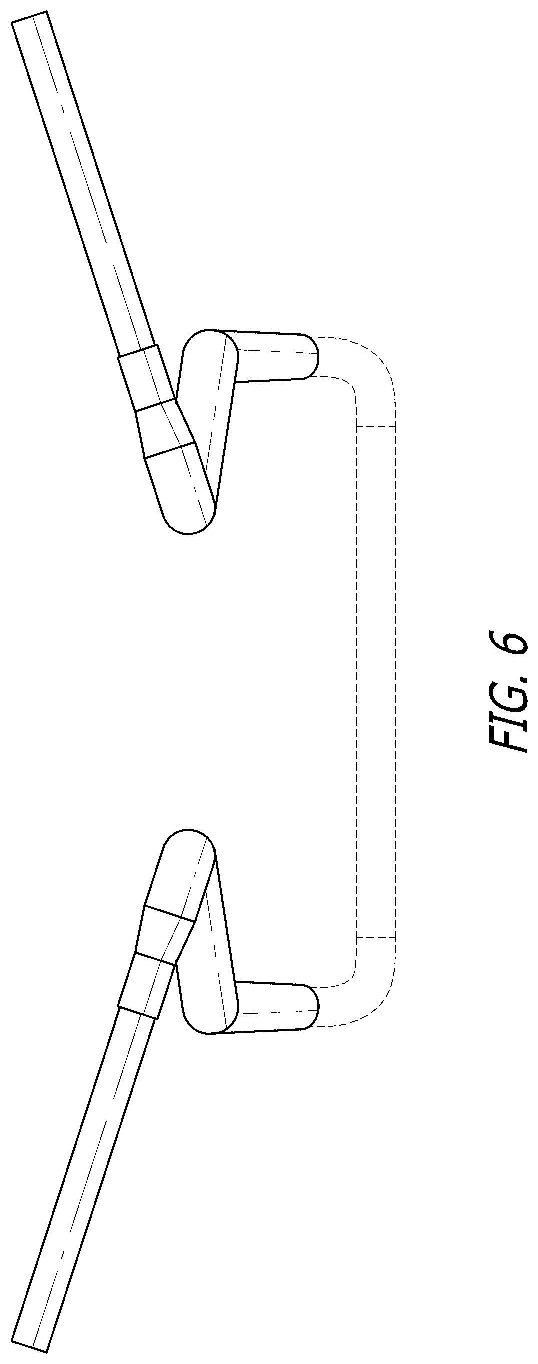 Patent USD1077700 Figure 5 – Handlebar