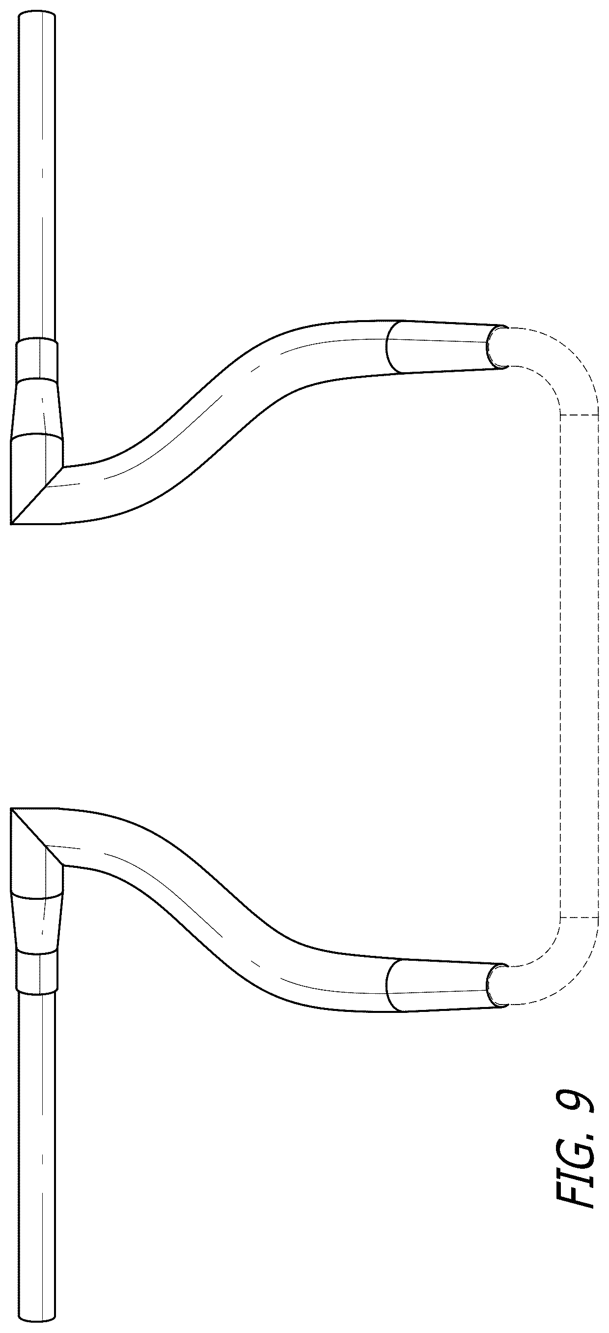 Patent USD1077700 Figure 8 – Handlebar