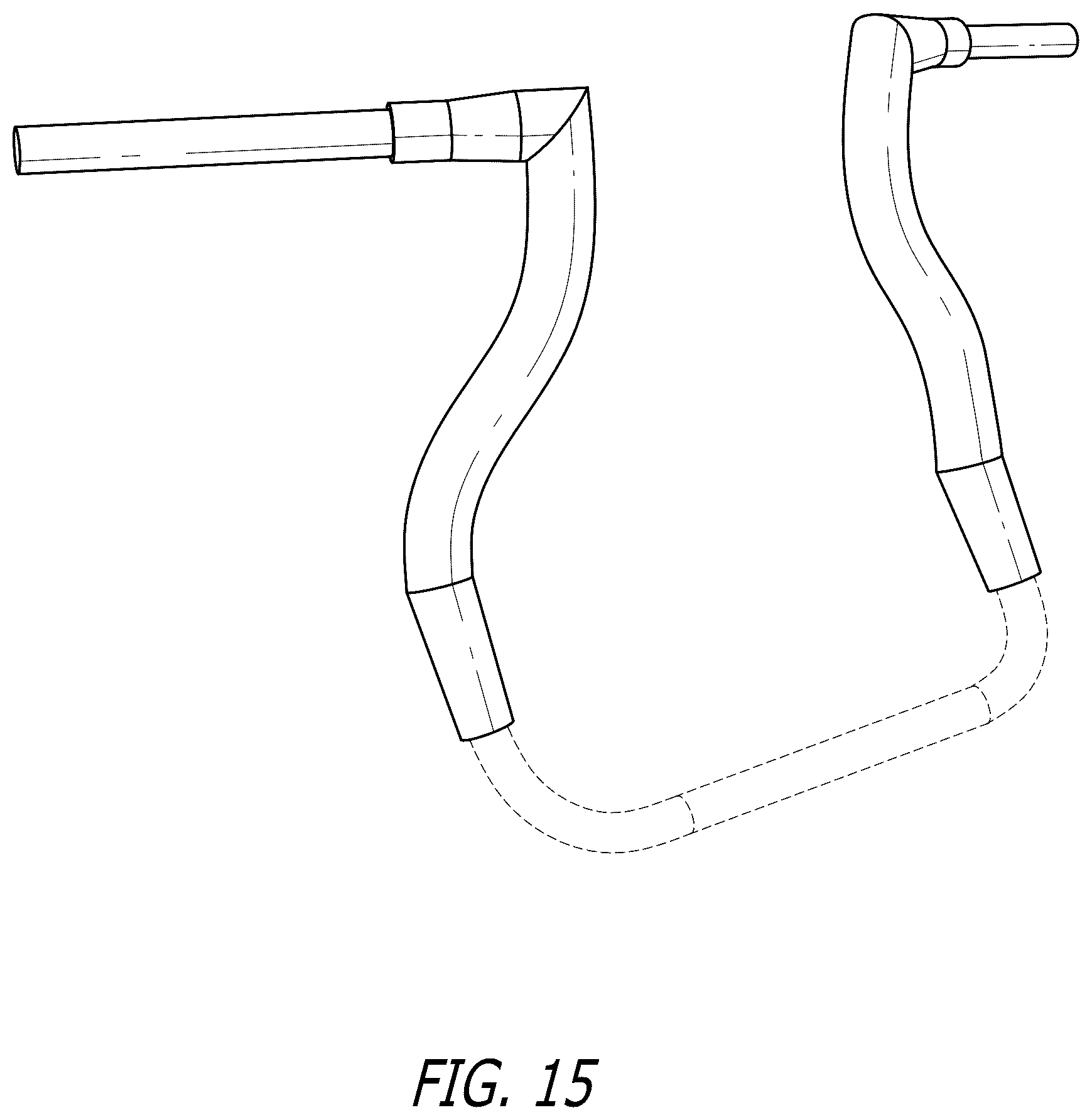 Patent USD1077700 Figure 13 – Handlebar