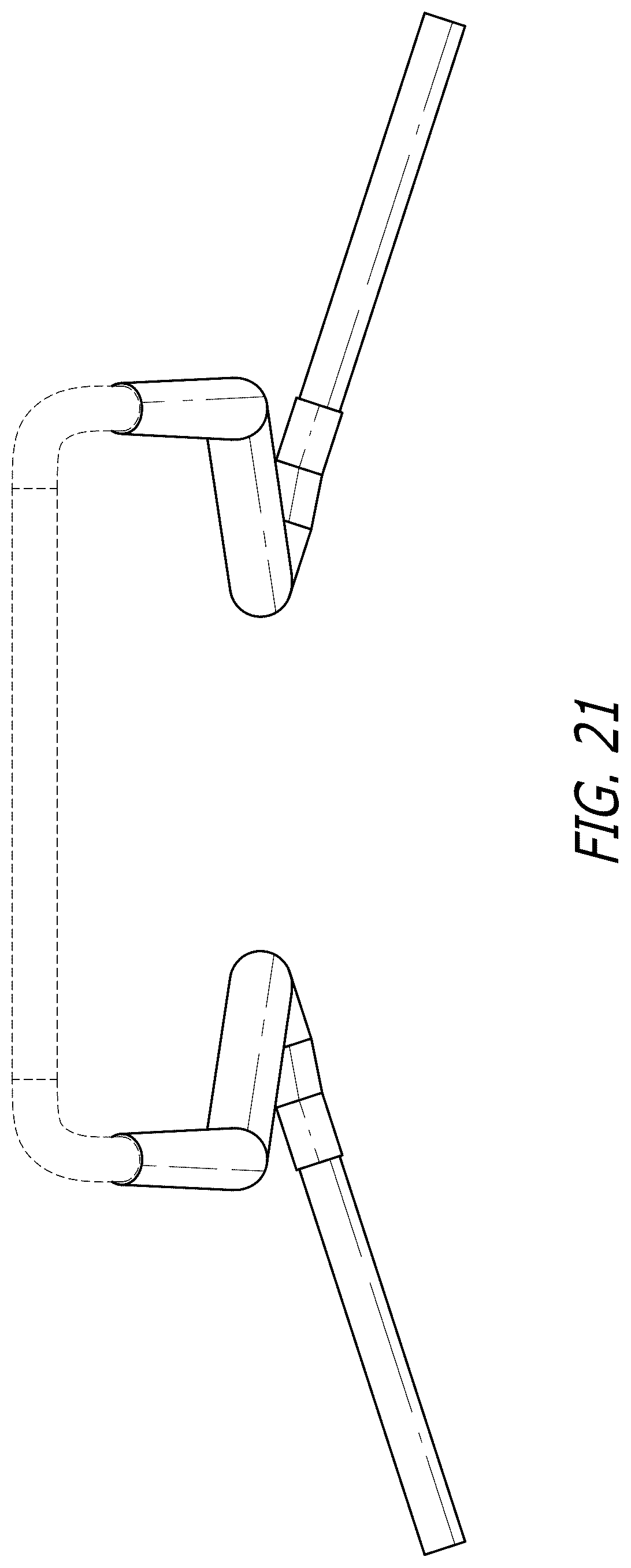 Patent USD1077700 Figure 18 – Handlebar