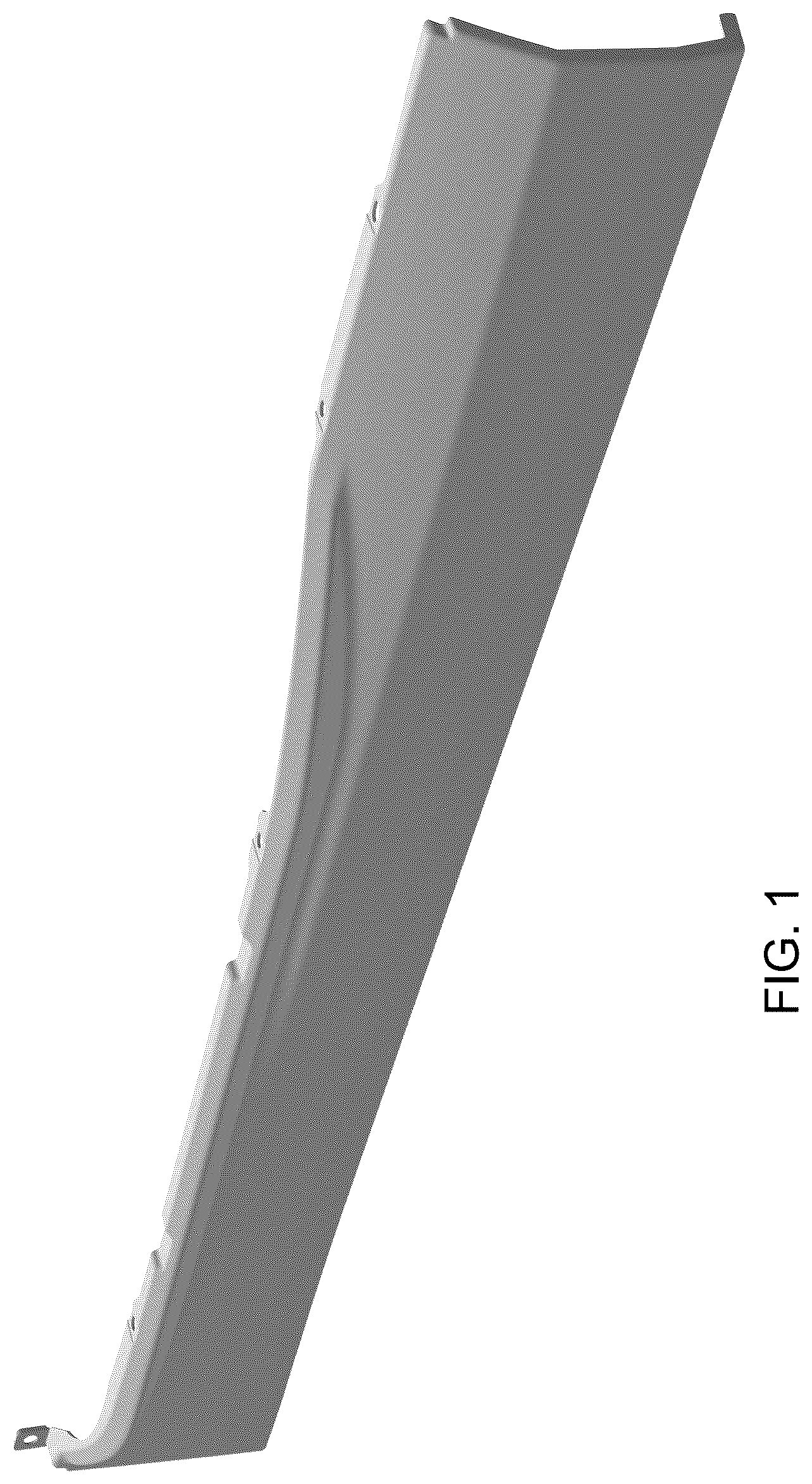 Patent USD1077703 Figure 1 – Fairing for vehicle
