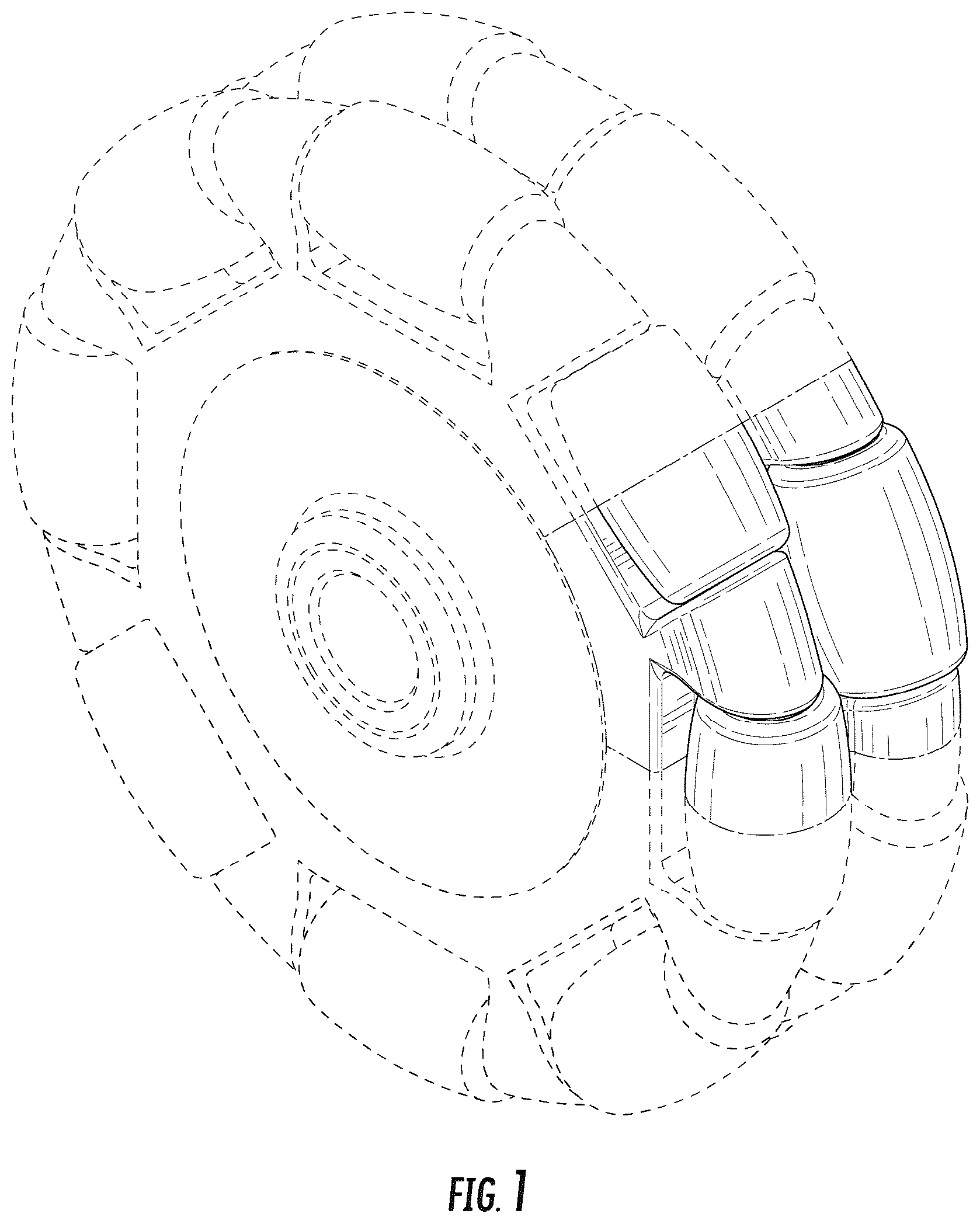 Patent USD1077705 Figure 1 – Wheel