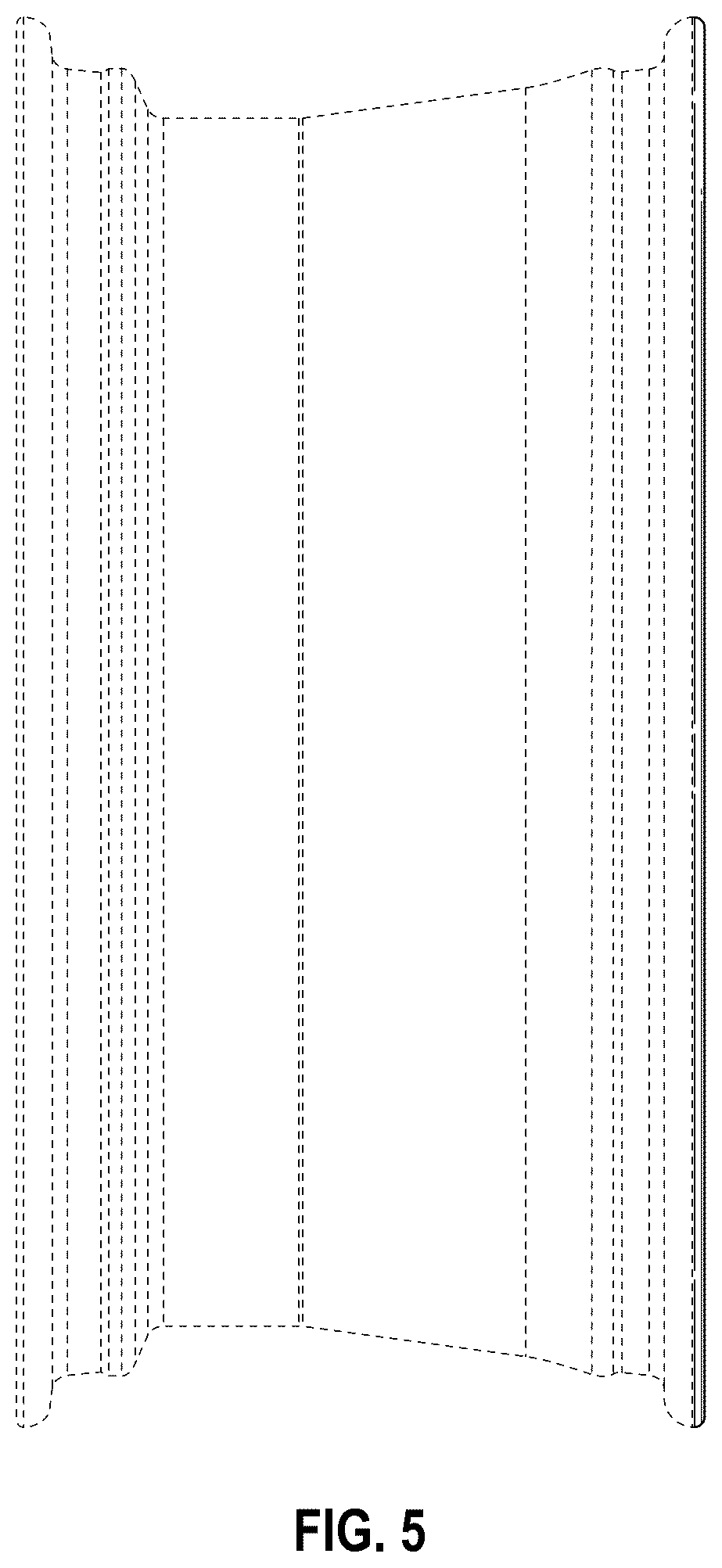 Patent USD1077709 Figure 5 – Wheel