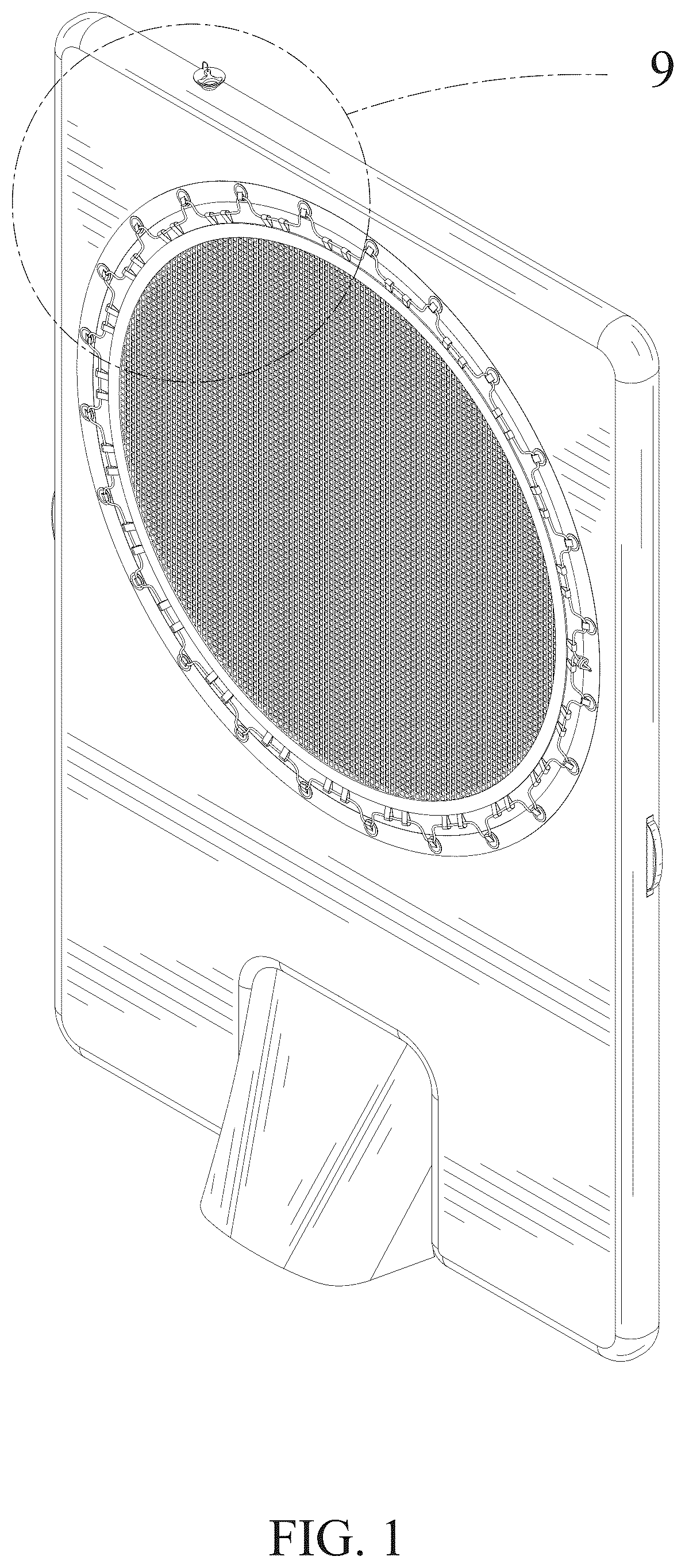 Patent USD1077711 Figure 1 – Floating platform