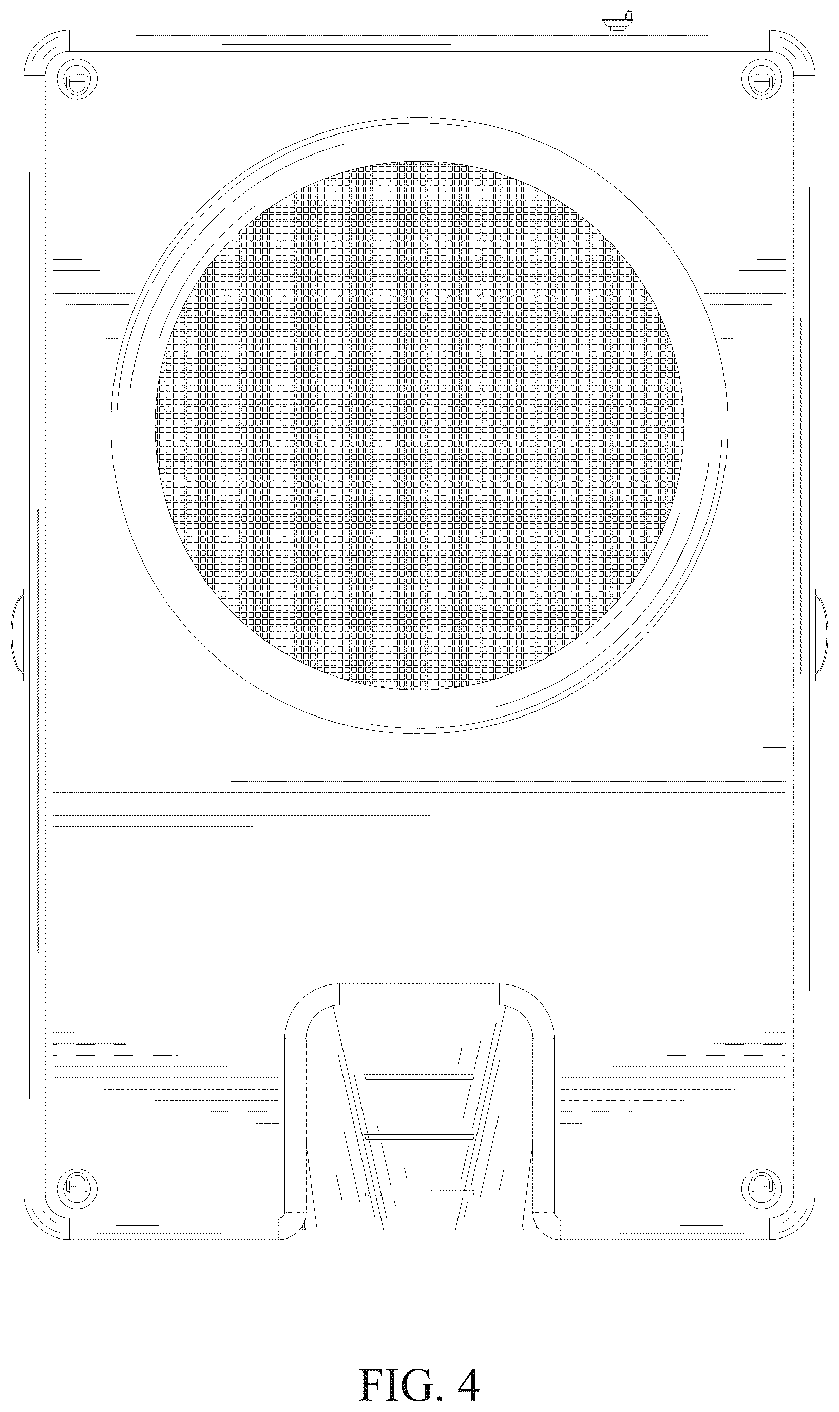 Patent USD1077711 Figure 4 – Floating platform