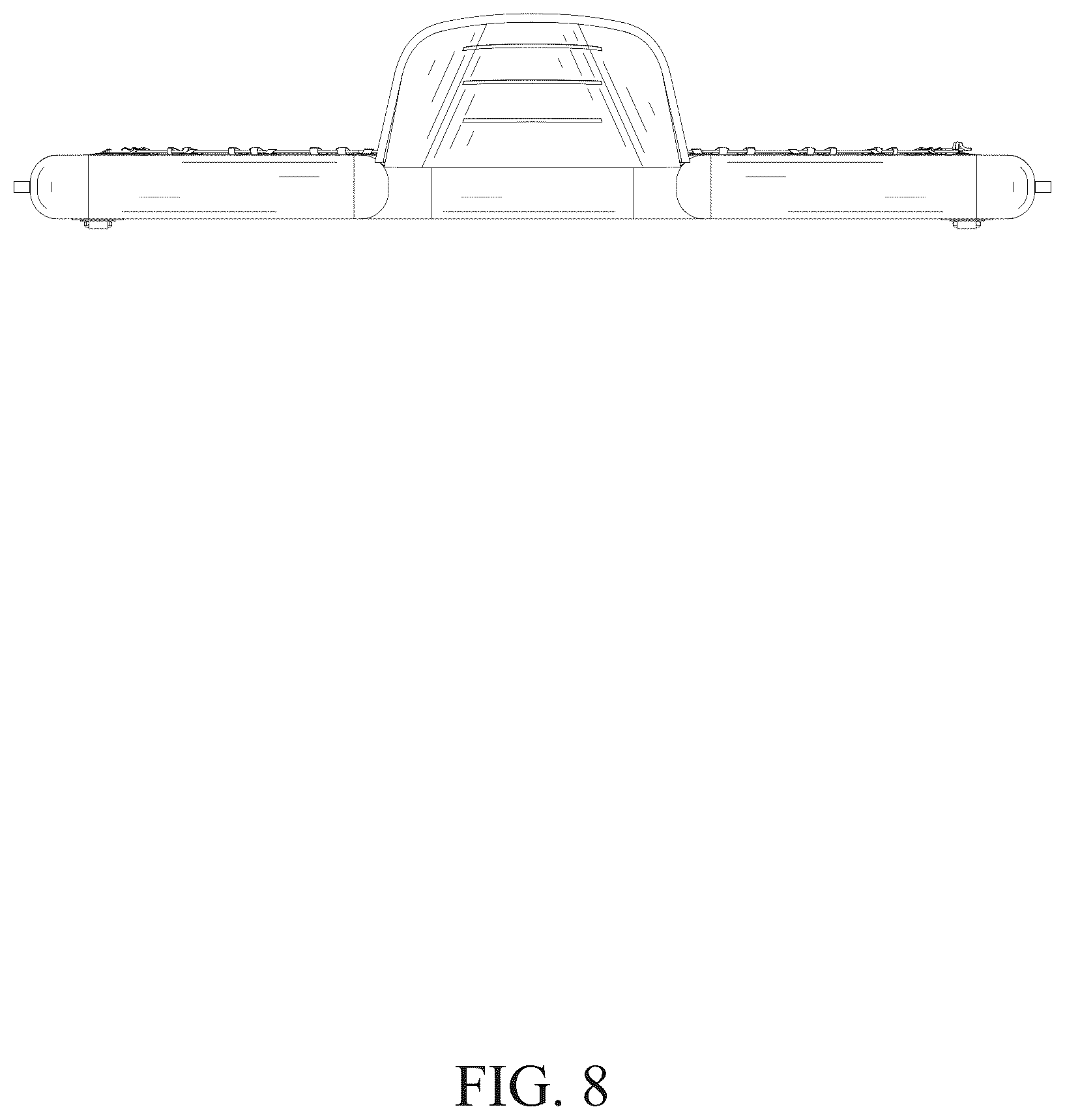 Patent USD1077711 Figure 8 – Floating platform