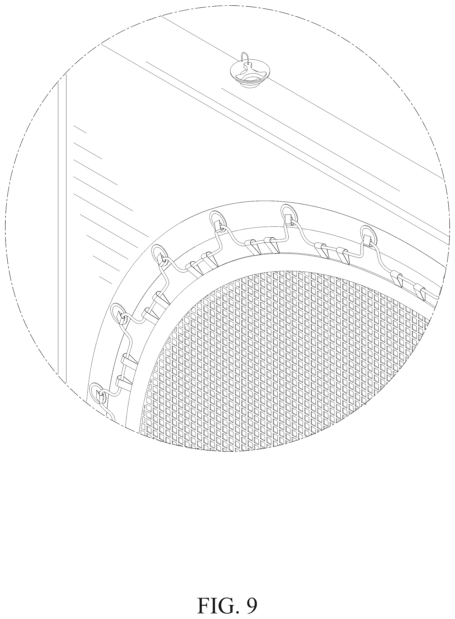 Patent USD1077711 Figure 9 – Floating platform