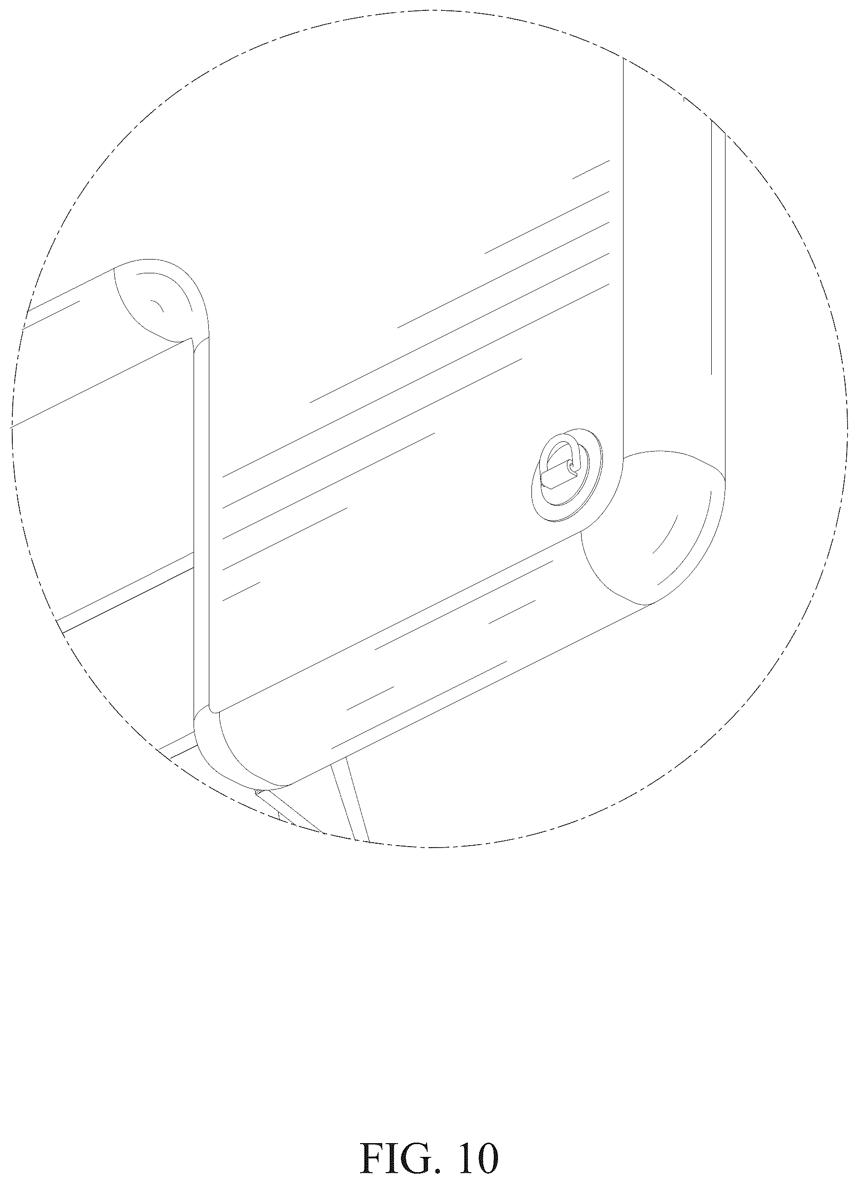 Patent USD1077711 Figure 10 – Floating platform