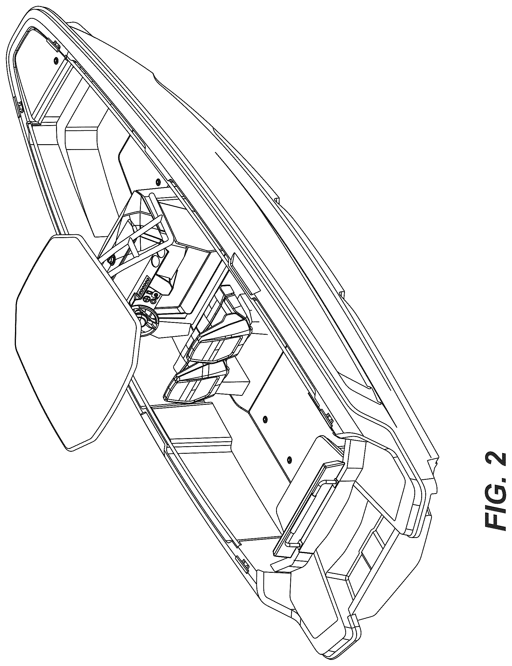 Patent USD1077712 Figure 2 – Boat