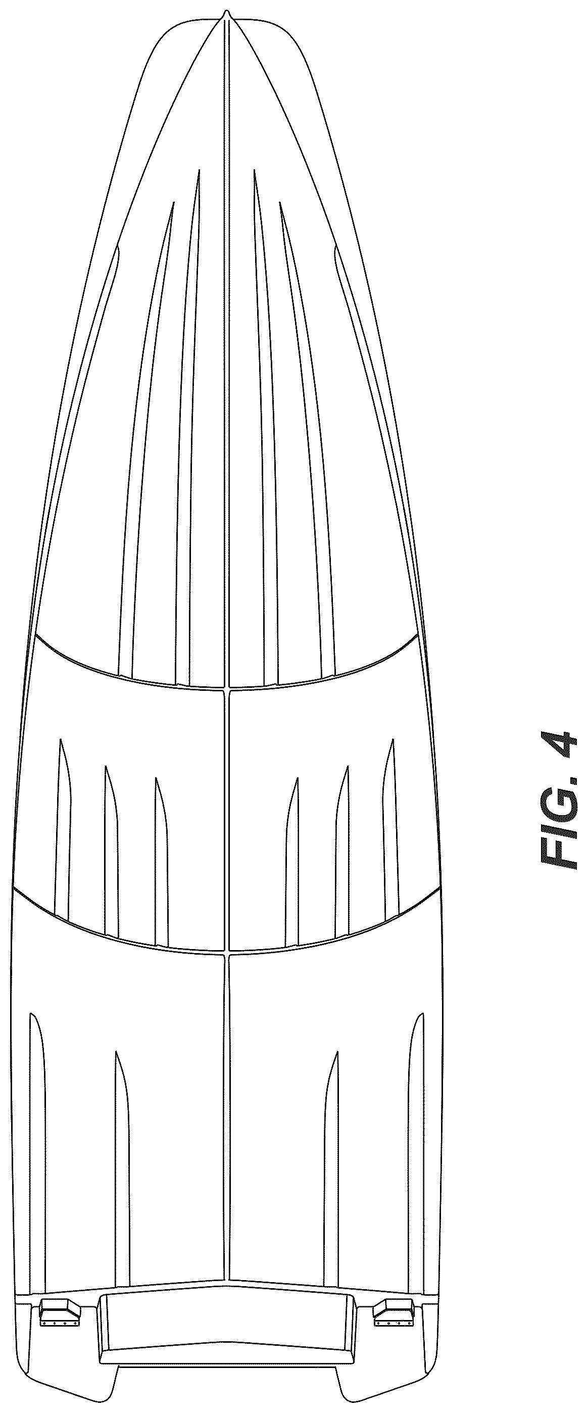 Patent USD1077712 Figure 4 – Boat