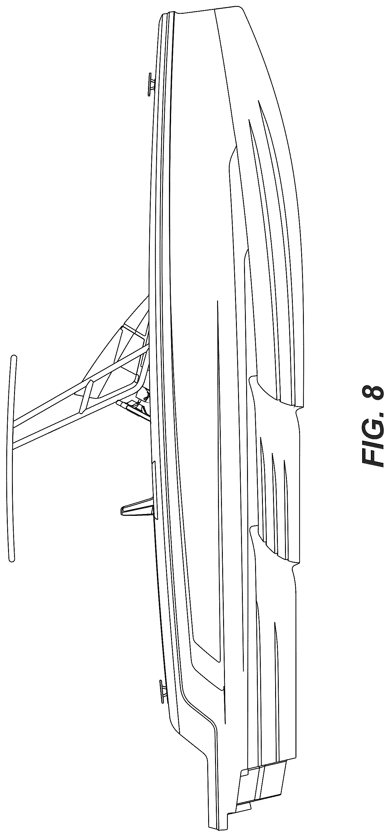 Patent USD1077712 Figure 8 – Boat
