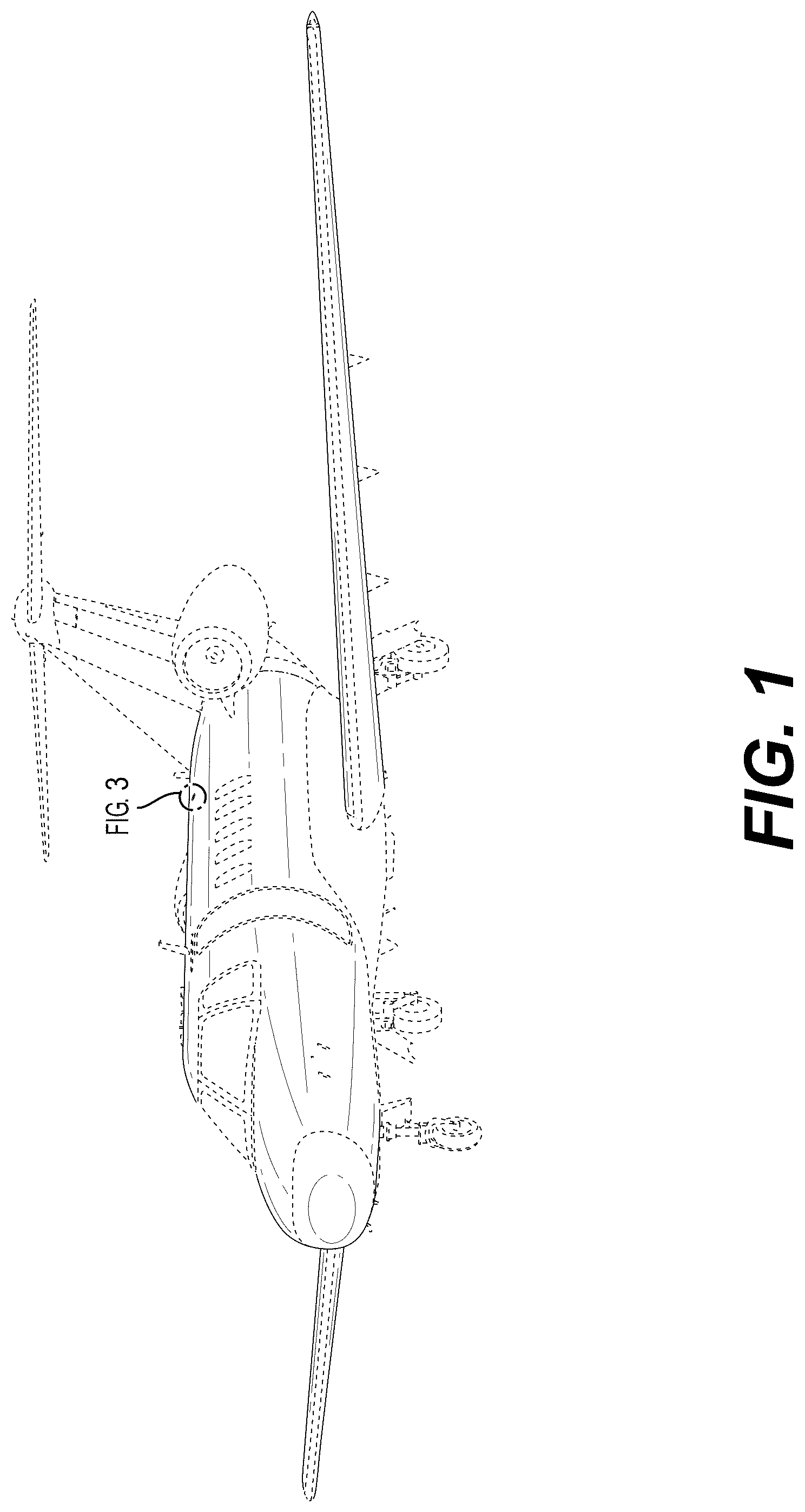 Patent USD1077713 — Aircraft with skylight — Figure 1