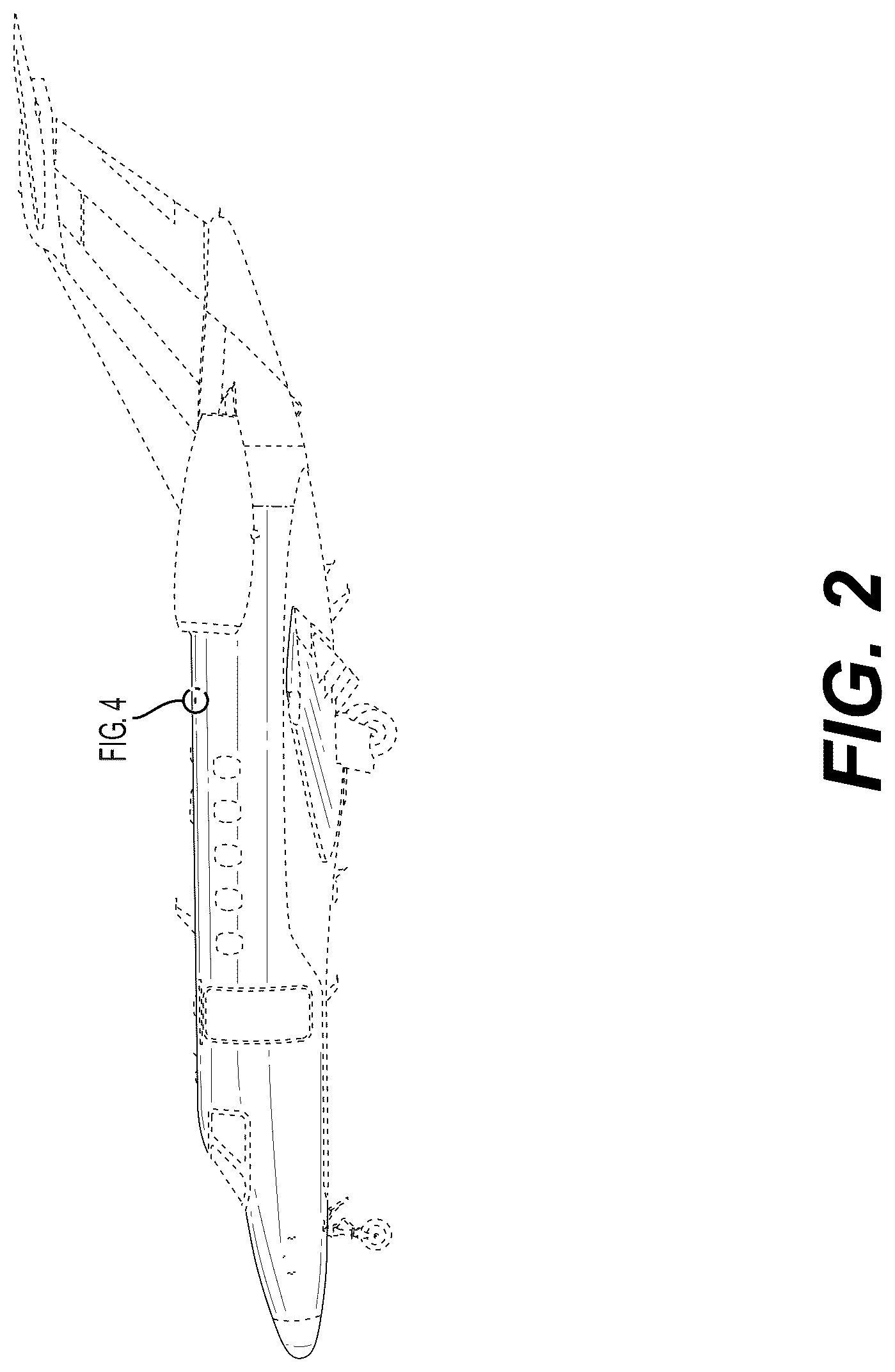 Patent USD1077713 Figure 2 – Aircraft with skylight