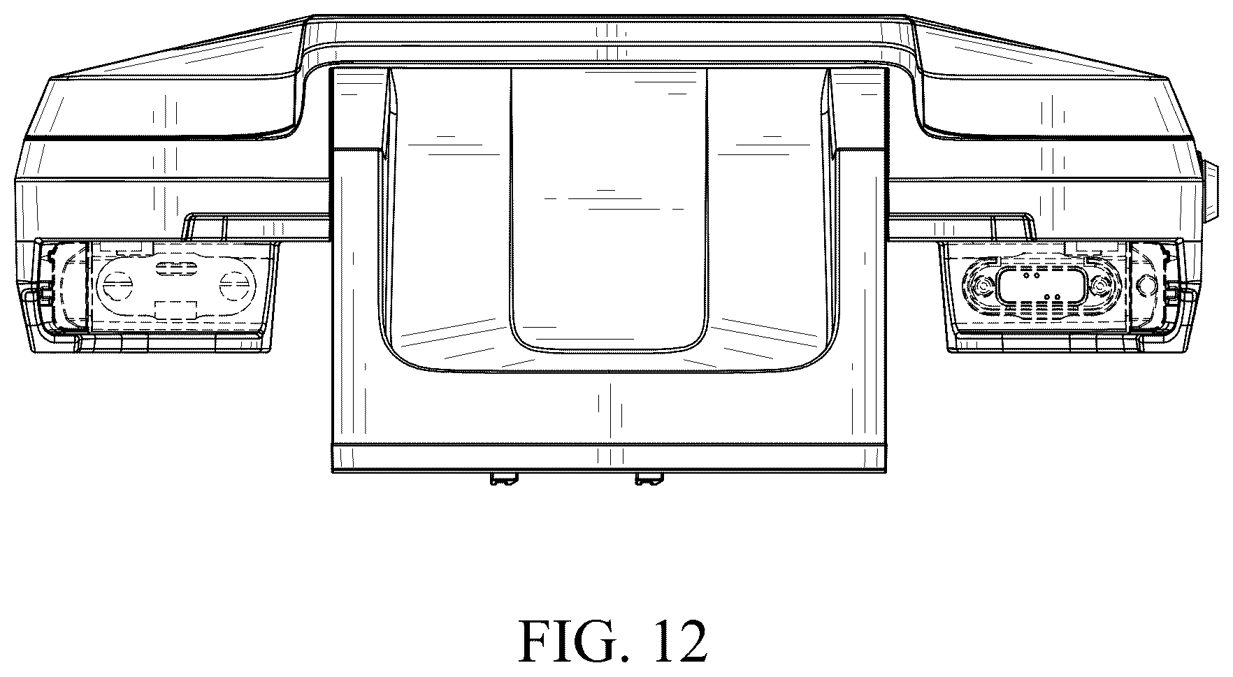 Patent USD1077715 Figure 12 – Vehicle mount