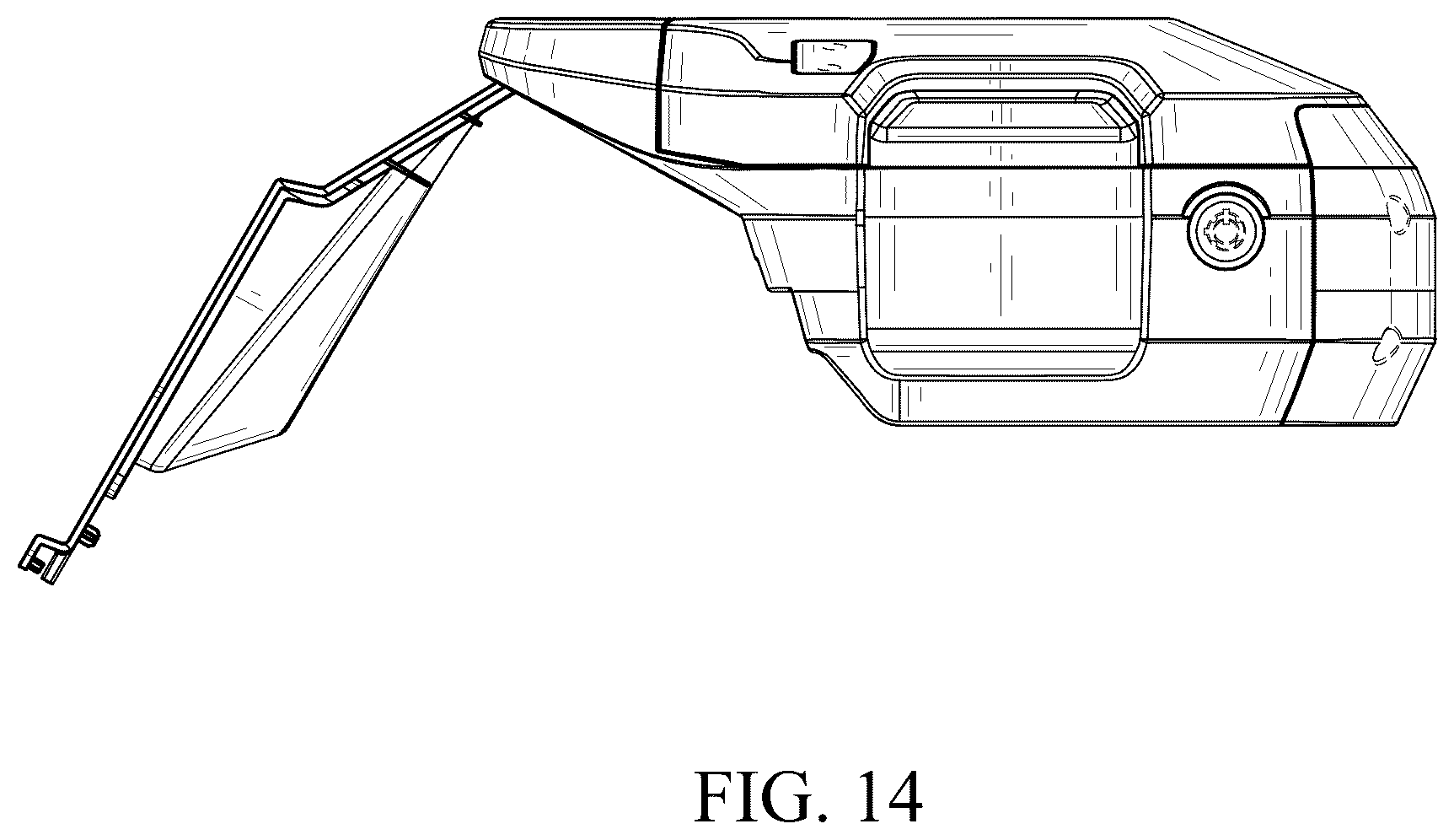 Patent USD1077715 Figure 14 – Vehicle mount