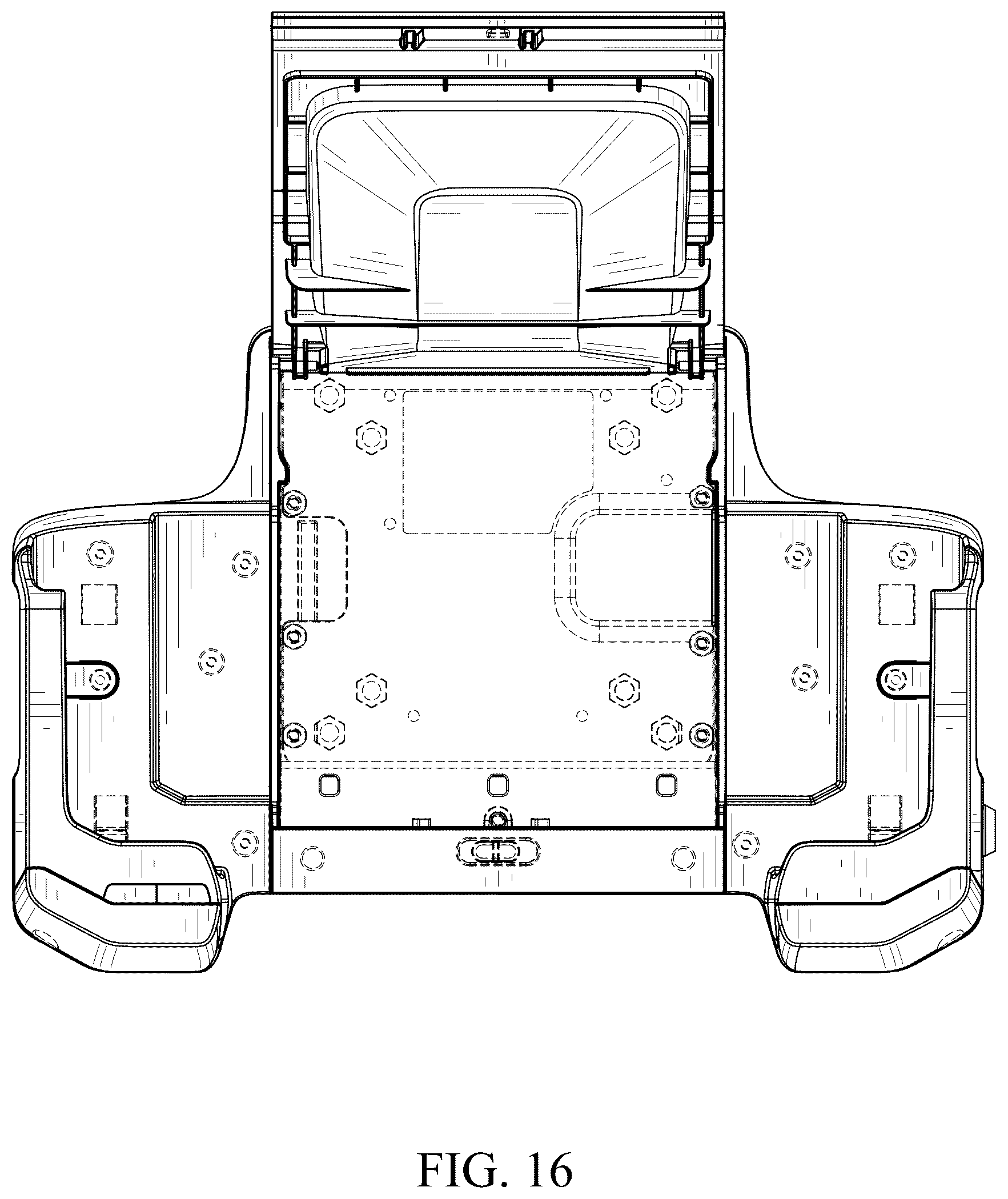 Patent USD1077715 Figure 16 – Vehicle mount