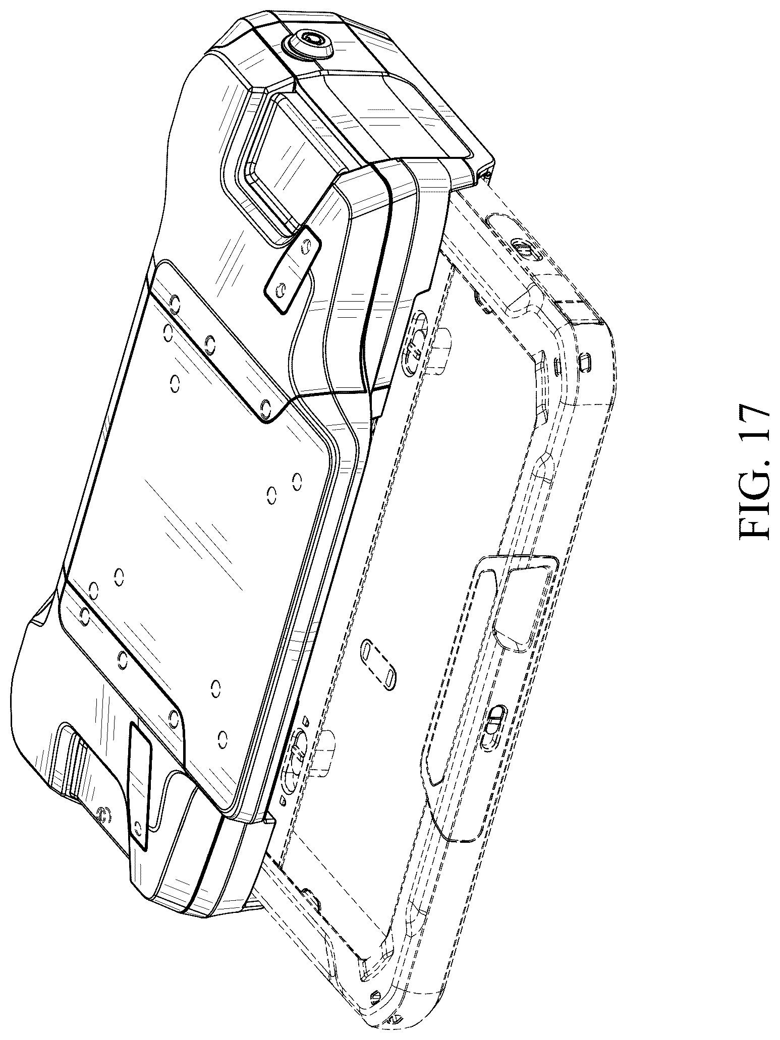 Patent USD1077715 Figure 17 – Vehicle mount