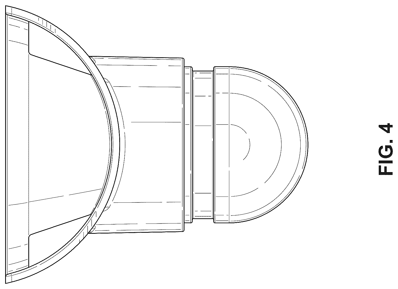 Patent USD1077716 Figure 4 – Food basket for a golf cart
