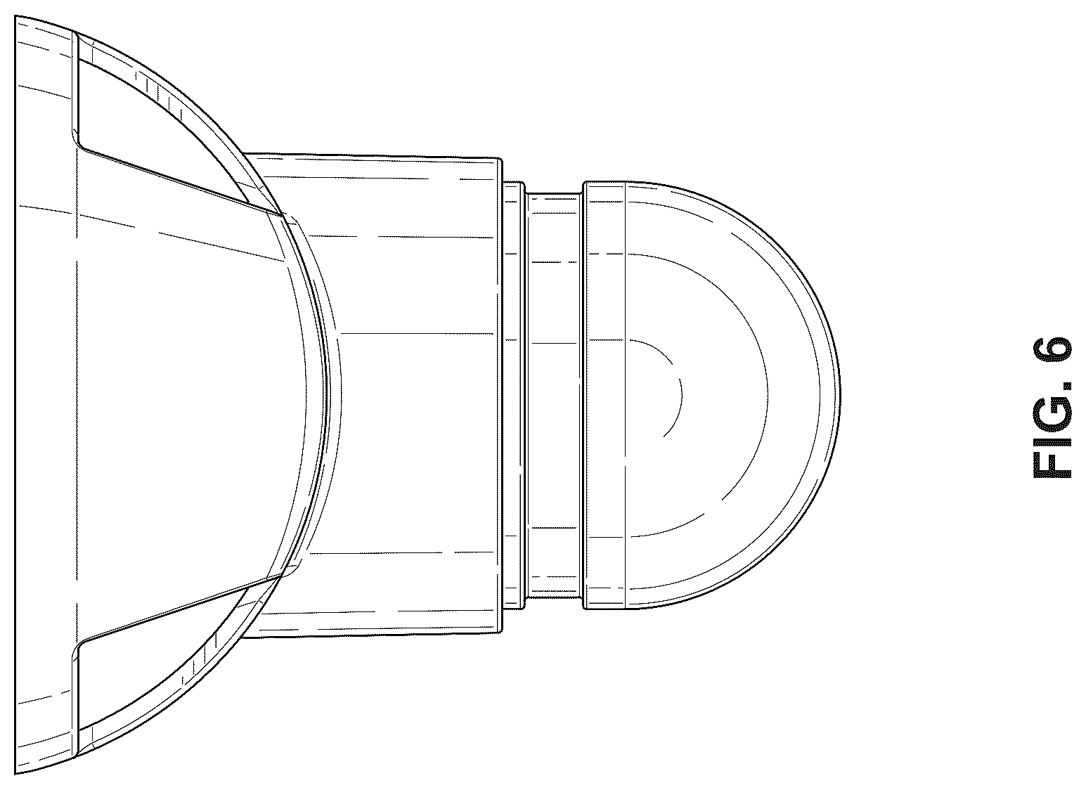 Patent USD1077716 Figure 6 – Food basket for a golf cart