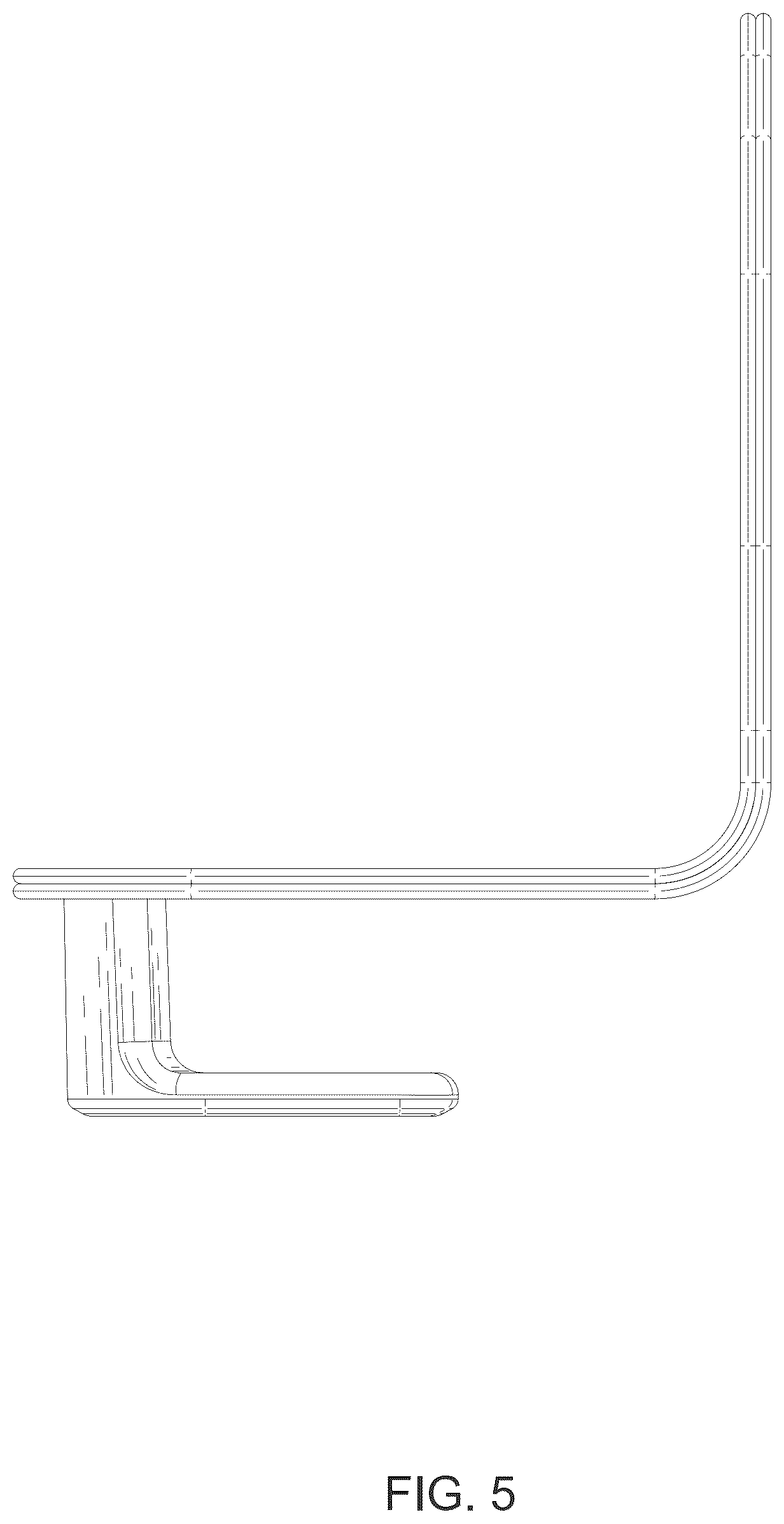 Patent USD1077717 Figure 5 – Car hook