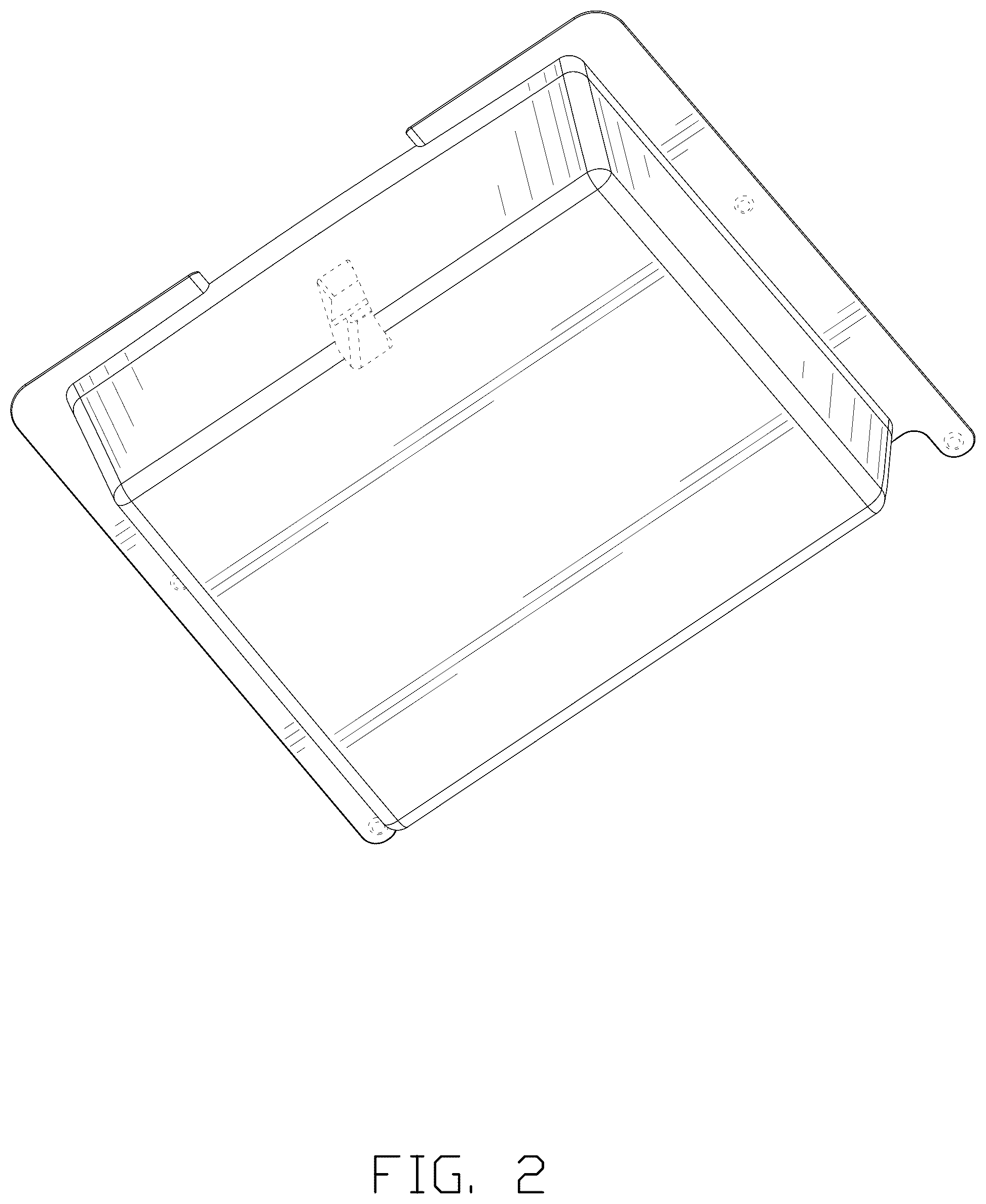 Patent USD1077718 Figure 2 – Armrest box