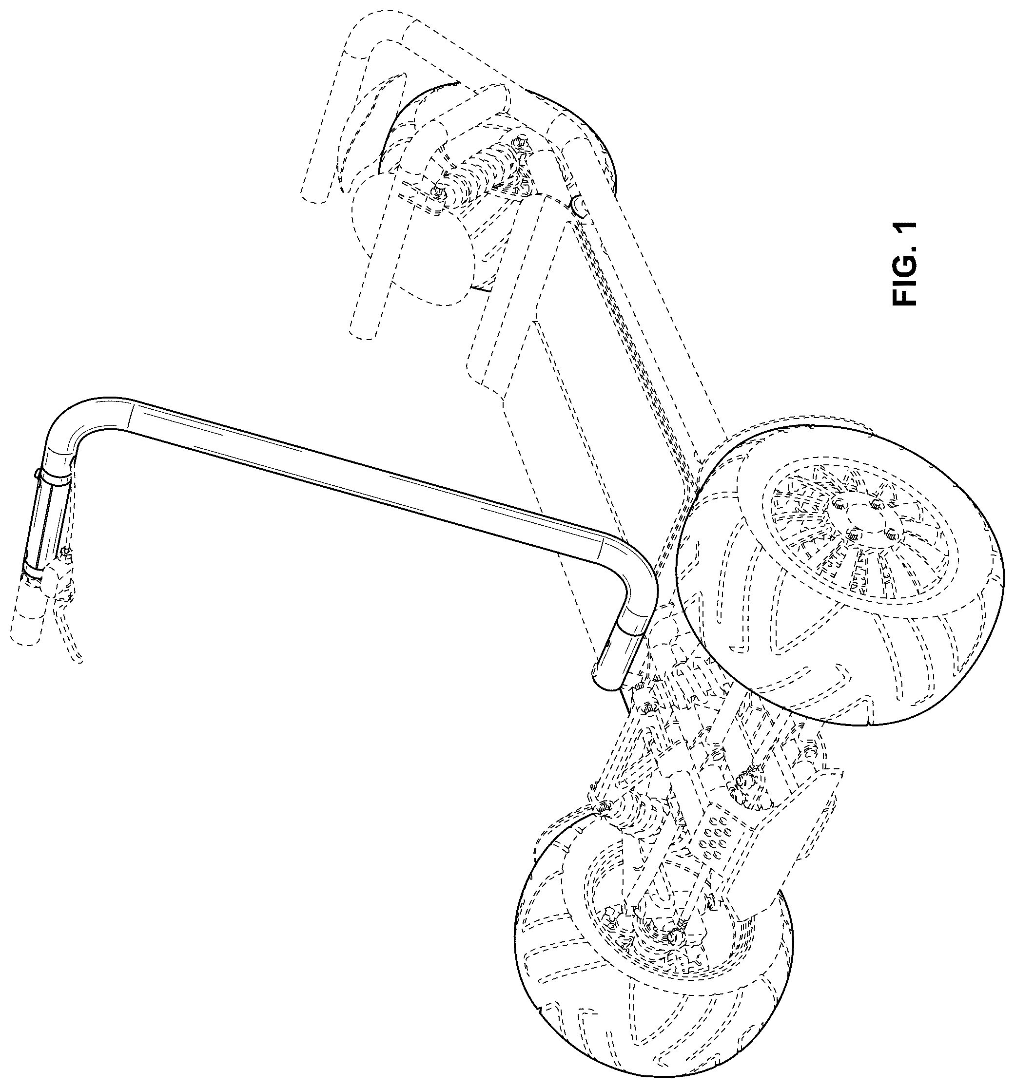 Patent USD1077719 Figure 1 – Personal transport vehicle