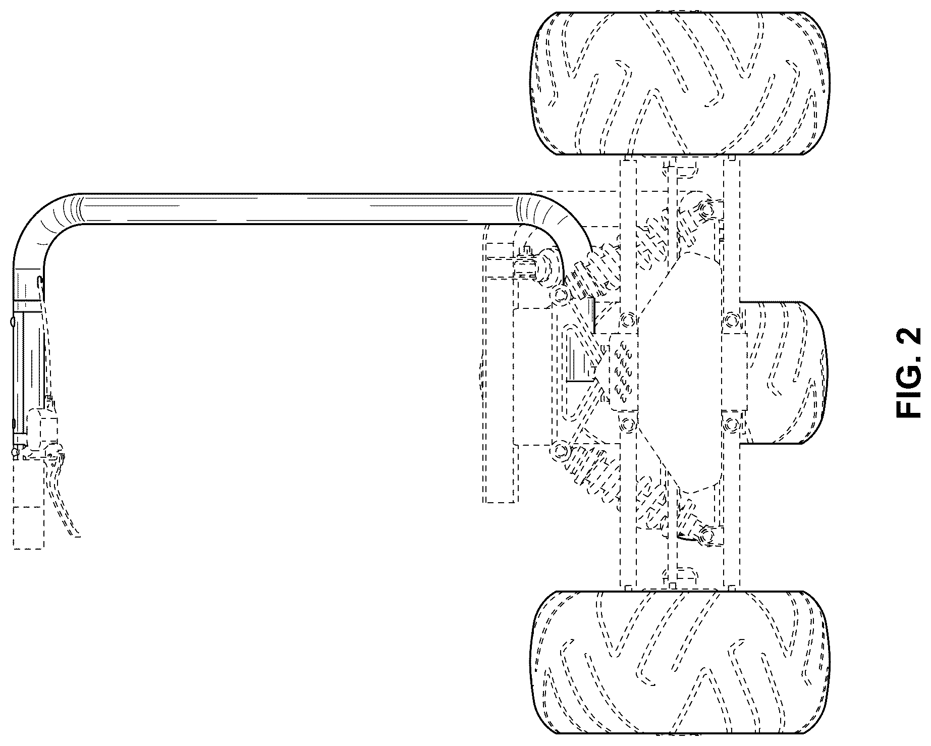 Patent USD1077719 Figure 2 – Personal transport vehicle
