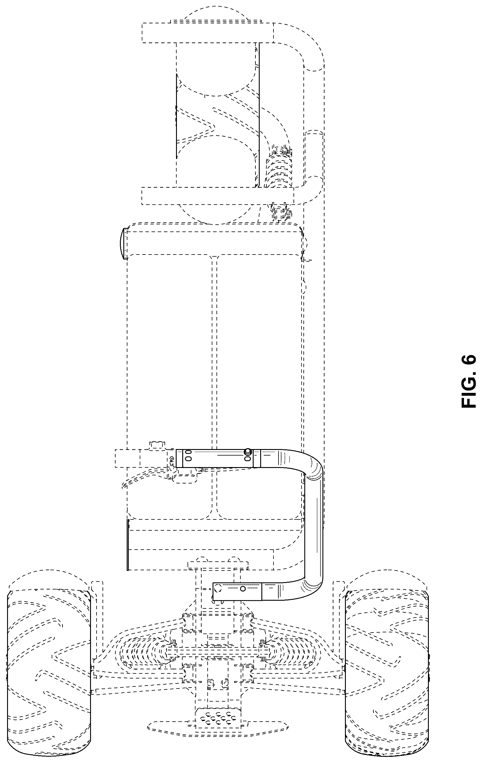 Patent USD1077719 Figure 6 – Personal transport vehicle