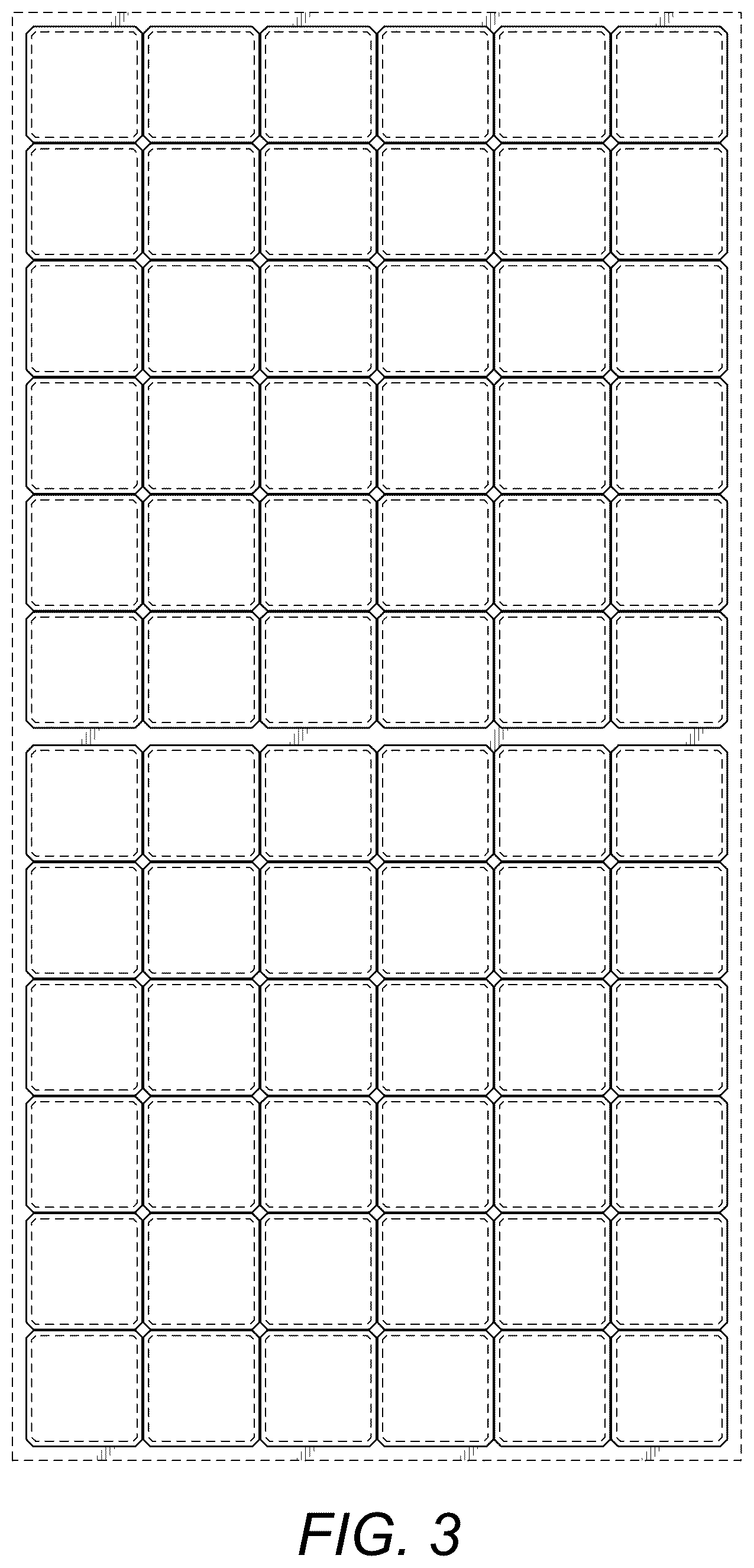 Patent USD1077722 Figure 3 – Solar panel